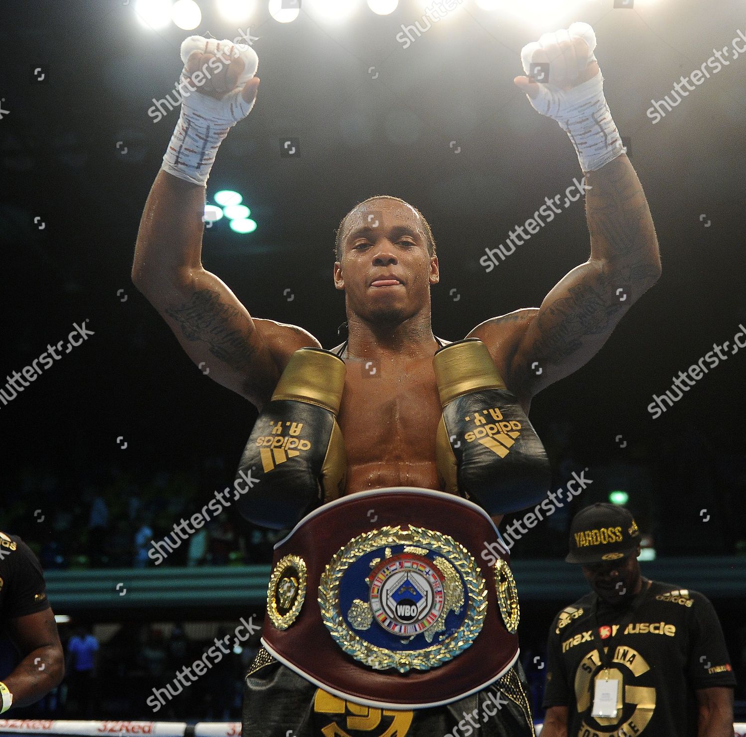 Boxnation Boxing Copperbox Arena 080717 Anthony Editorial Stock Photo