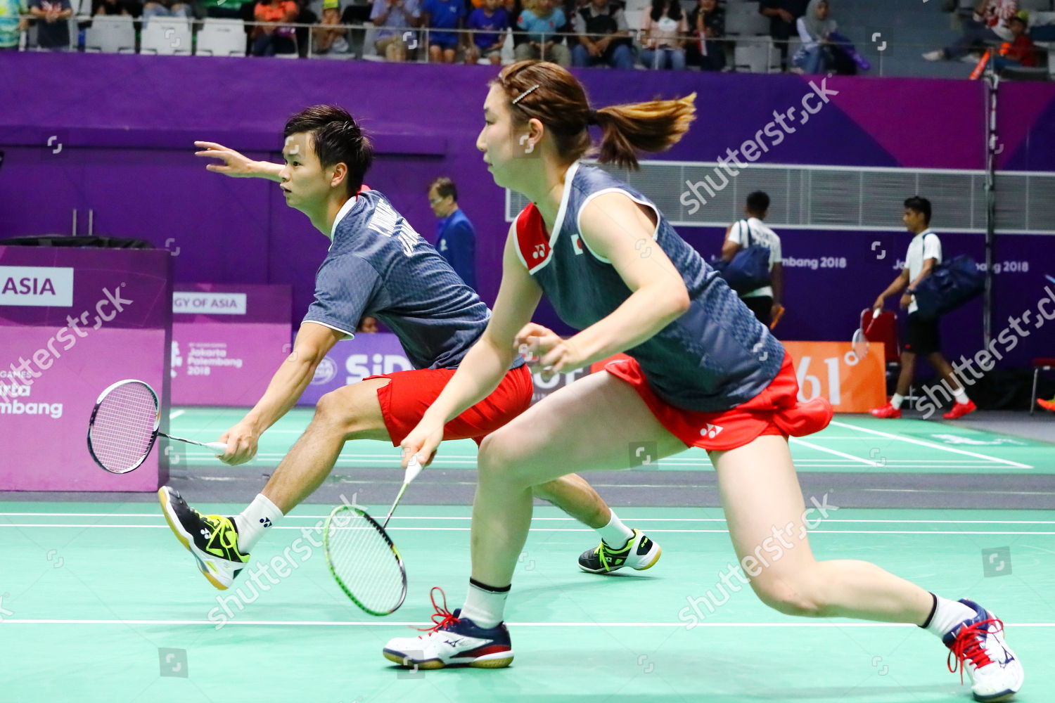 Arisa Higashino Yuta Watanabe Jpn Badminton Mixed Editorial Stock Photo Stock Image Shutterstock