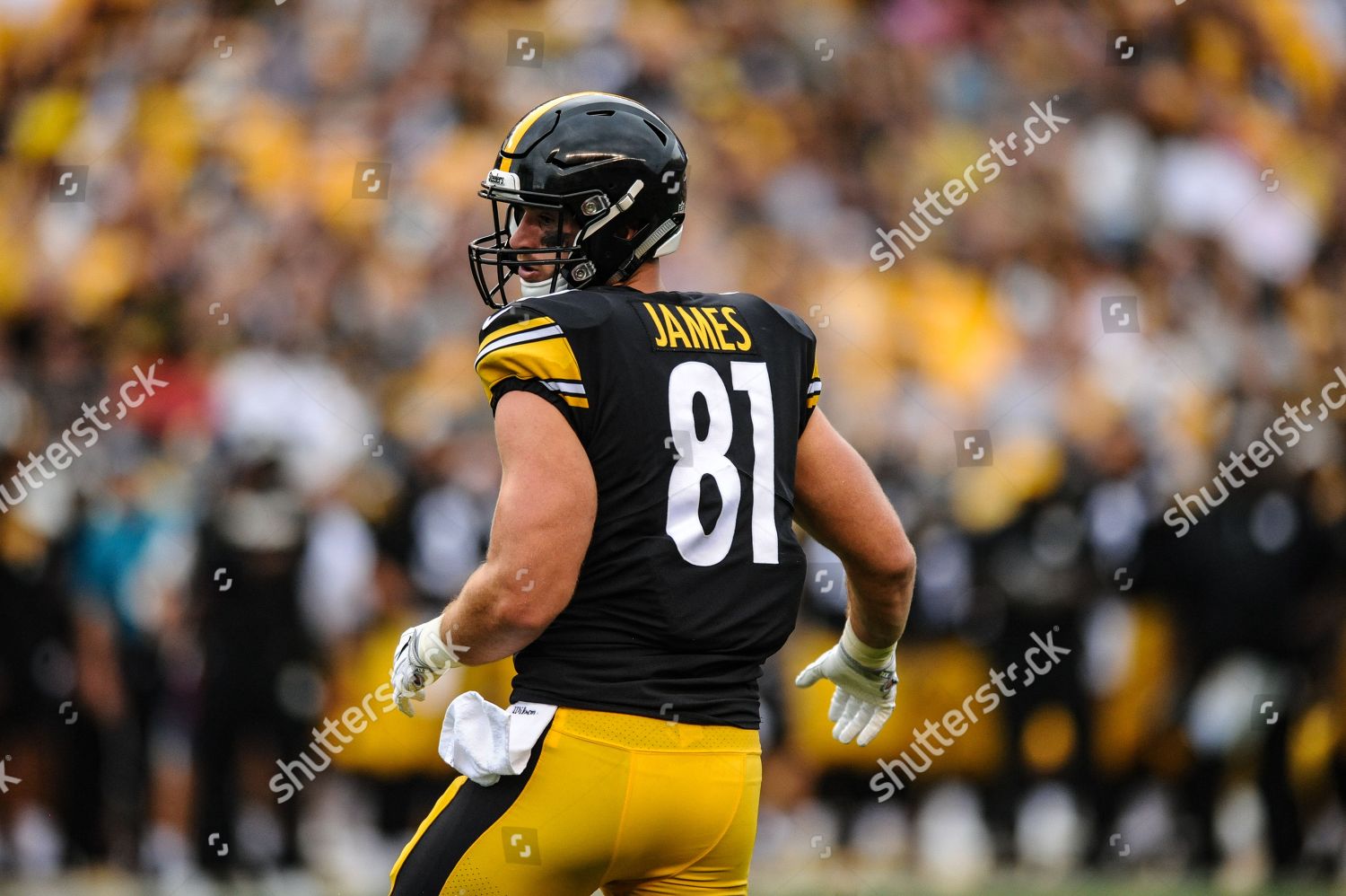 Th Steelers Jesse James 81 During Editorial Stock Photo - Stock Image