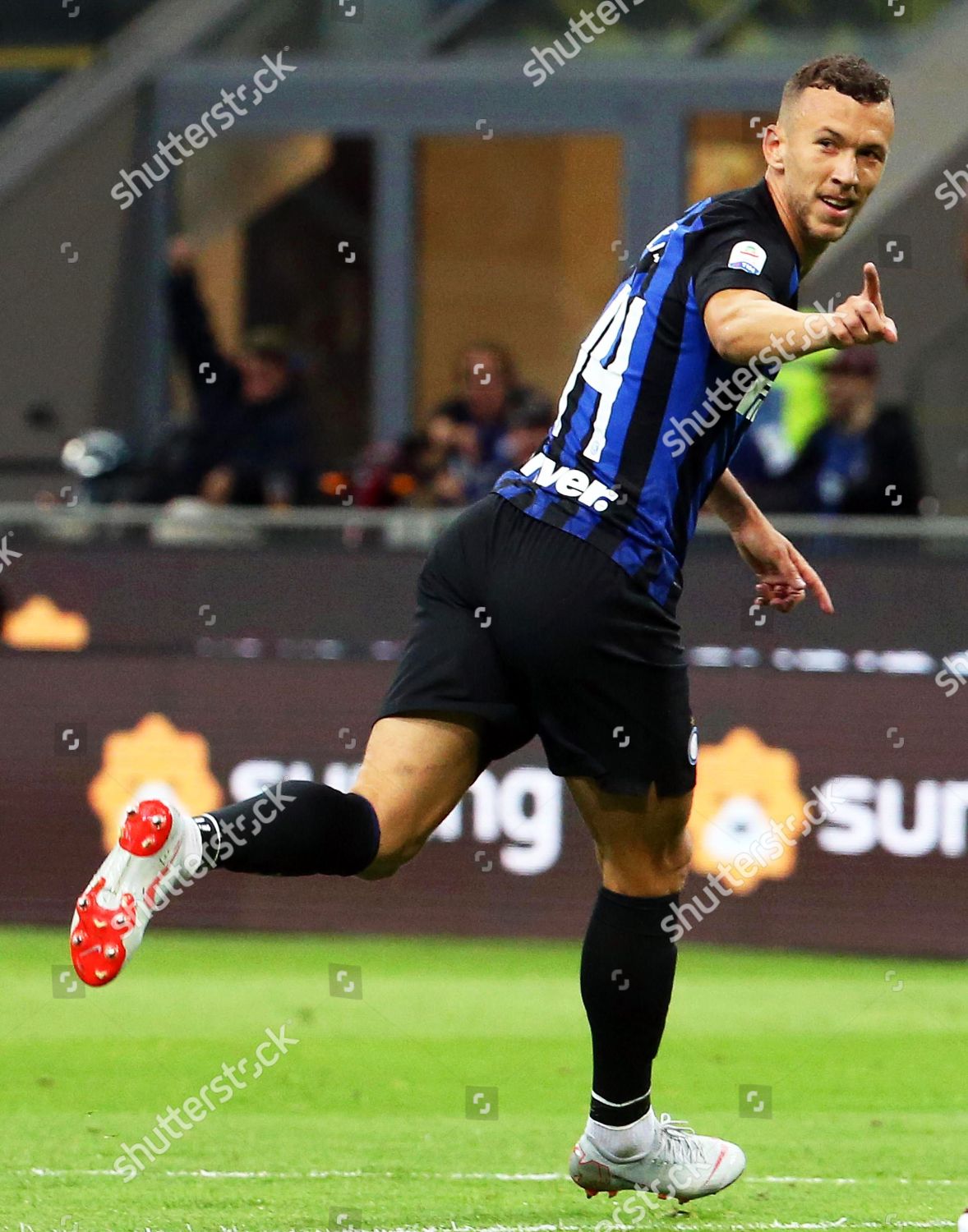 Inters Ivan Perisic Celebrates After Scoring 10 Editorial Stock Photo Stock Image Shutterstock