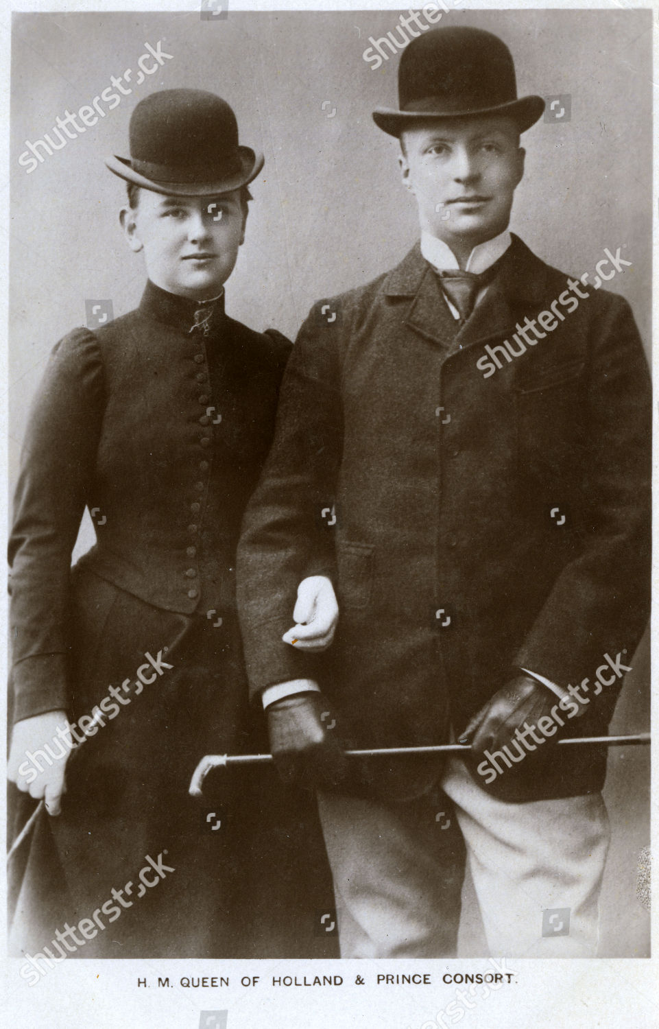 Wilhelmina Helena Pauline Maria 18801962 Queen Editorial Stock Photo ...