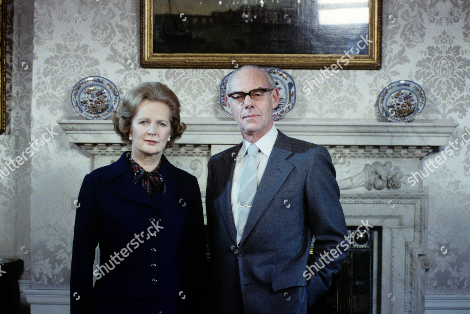 Weekend World Margaret Thatcher Husband Denis Editorial Stock Photo ...