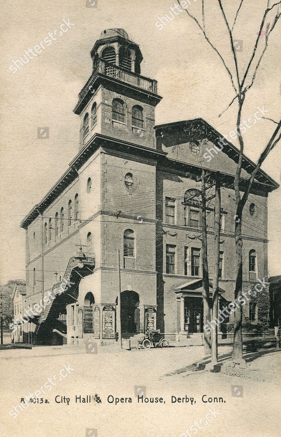 City Hall Sterling Opera House Elizabeth Editorial Stock Photo Stock