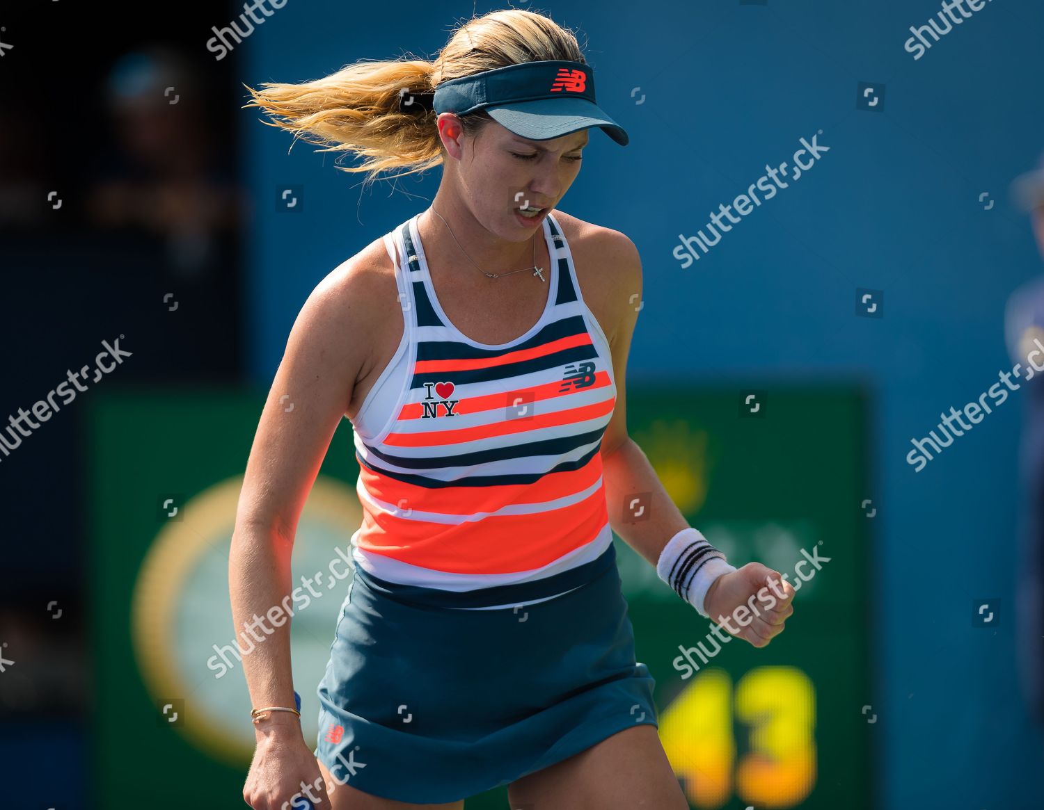 Danielle Collins United States Editorial Stock Photo - Stock Image