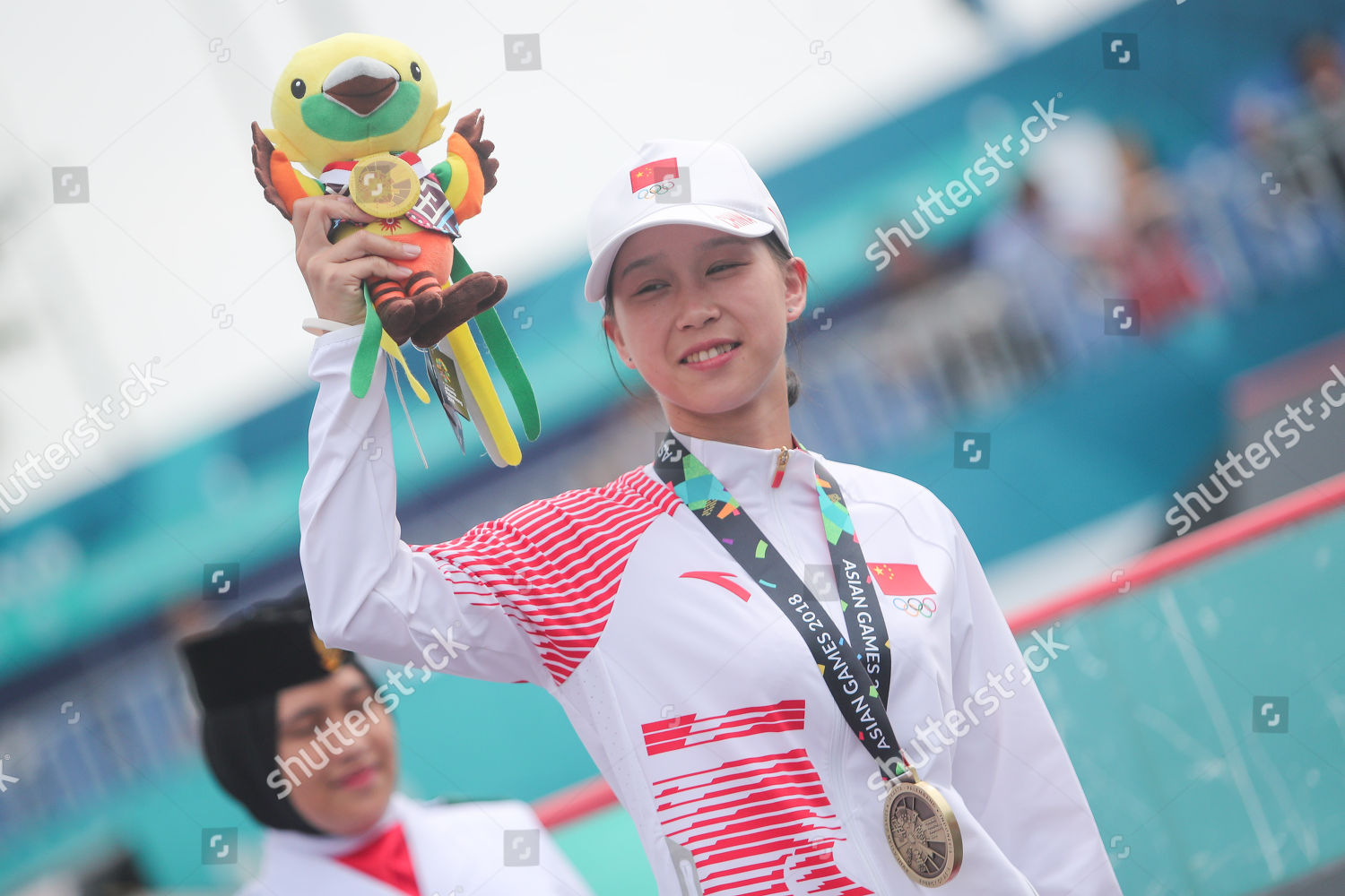 Bronze Medalist Zhang Xin China Poses Editorial Stock Photo - Stock