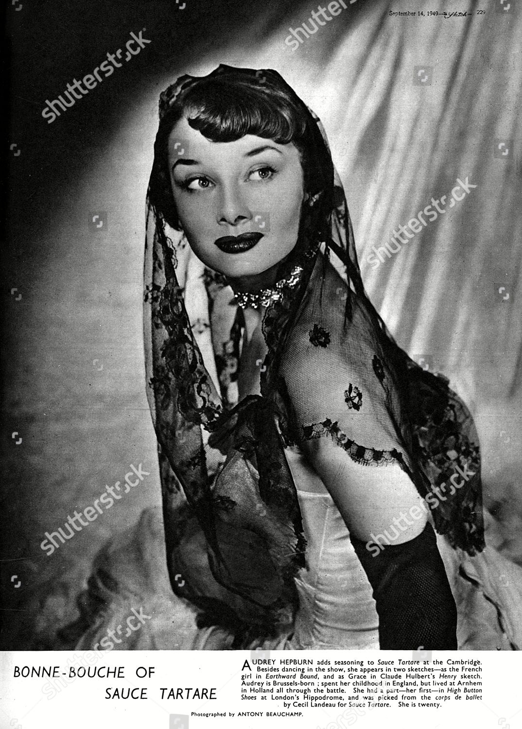 Audrey Hepburn Bonnebouche Sauce Tartare Cambridge She Editorial