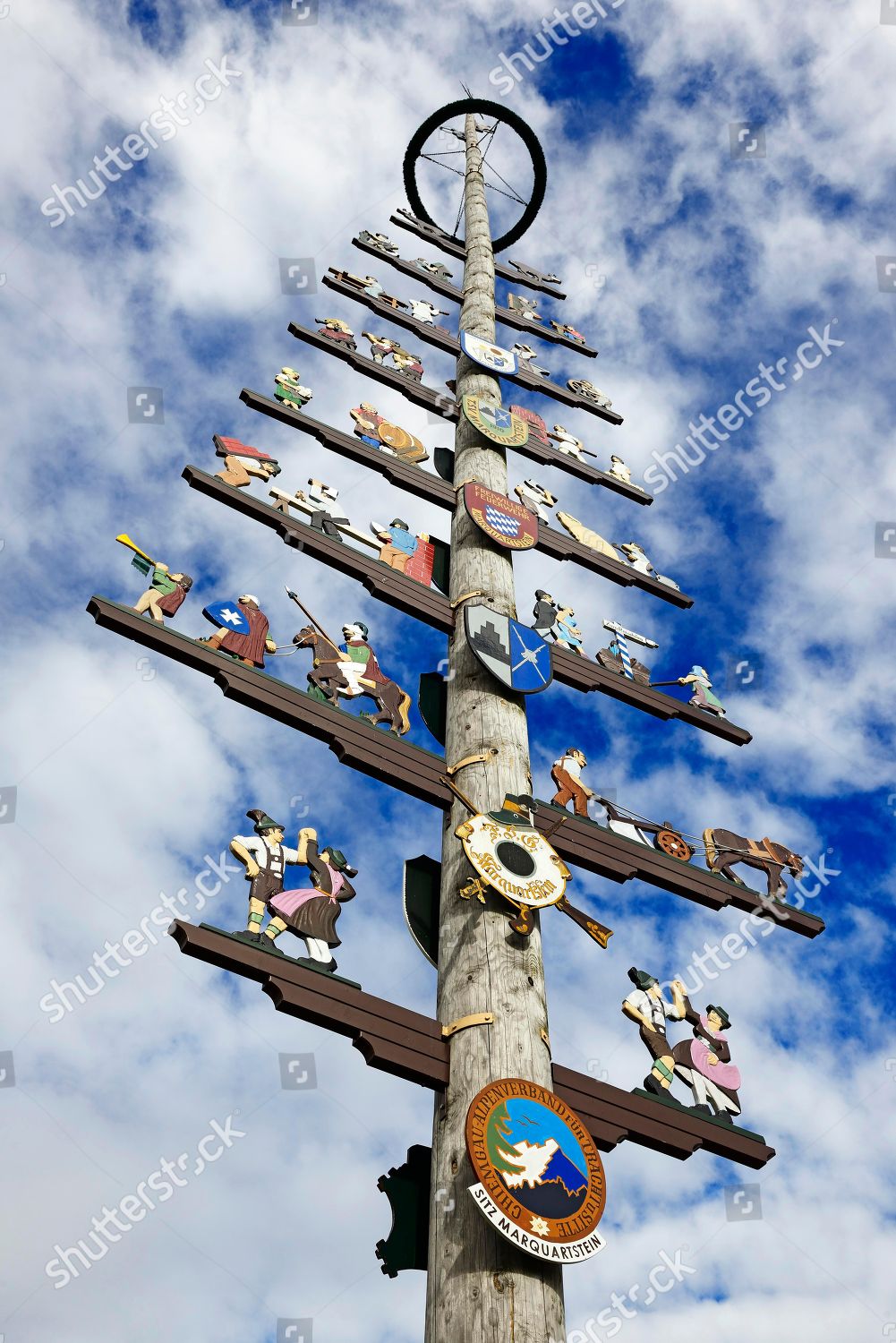 Maypole Guild Sign Front Cloud Sky Editorial Stock Photo - Stock Image ...