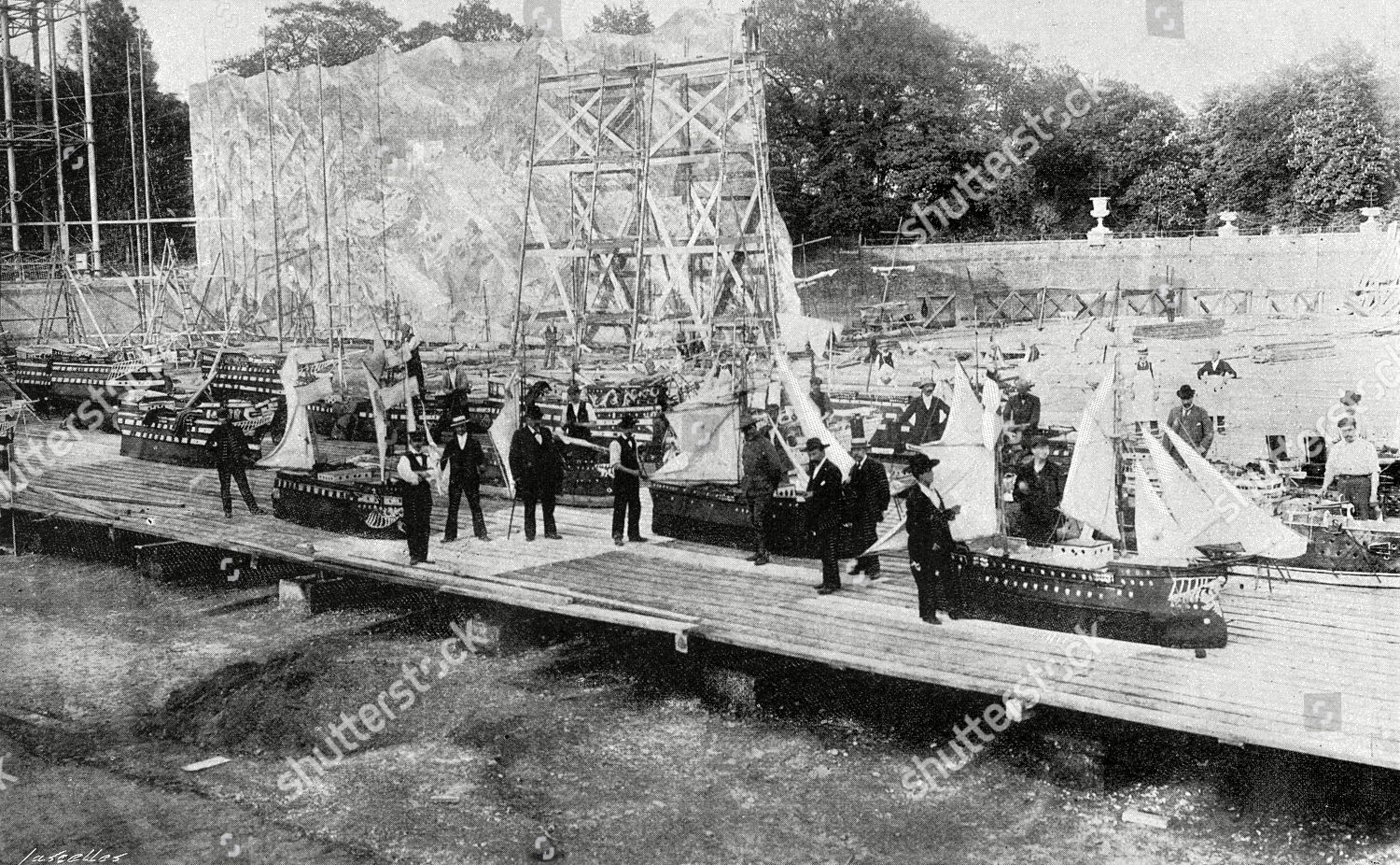 Naval Military Exhibition Crystal Palace 1901 Editorial Stock Photo ...