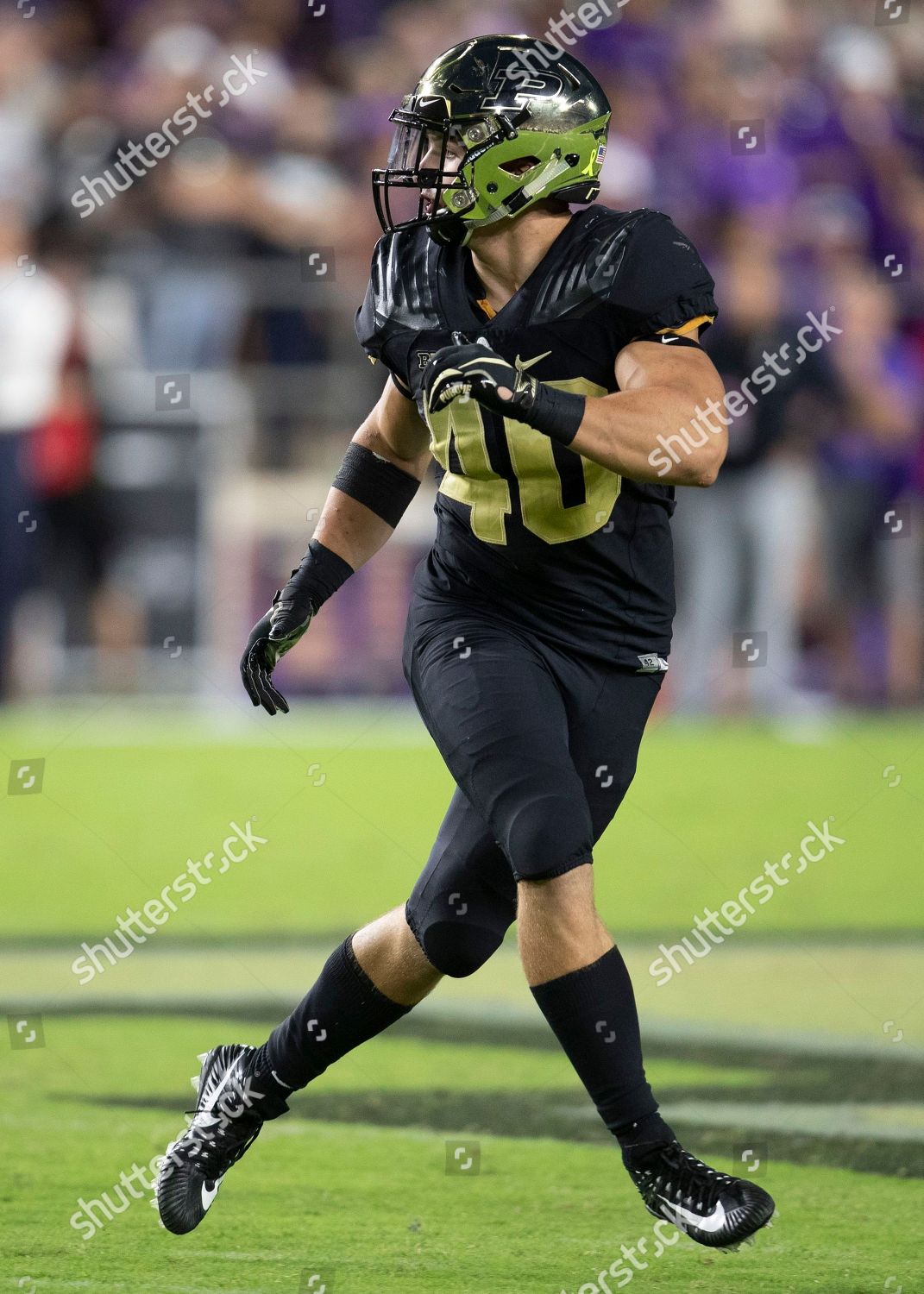 Purdue Running Back Alexander Horvath 40 Editorial Stock Photo - Stock ...