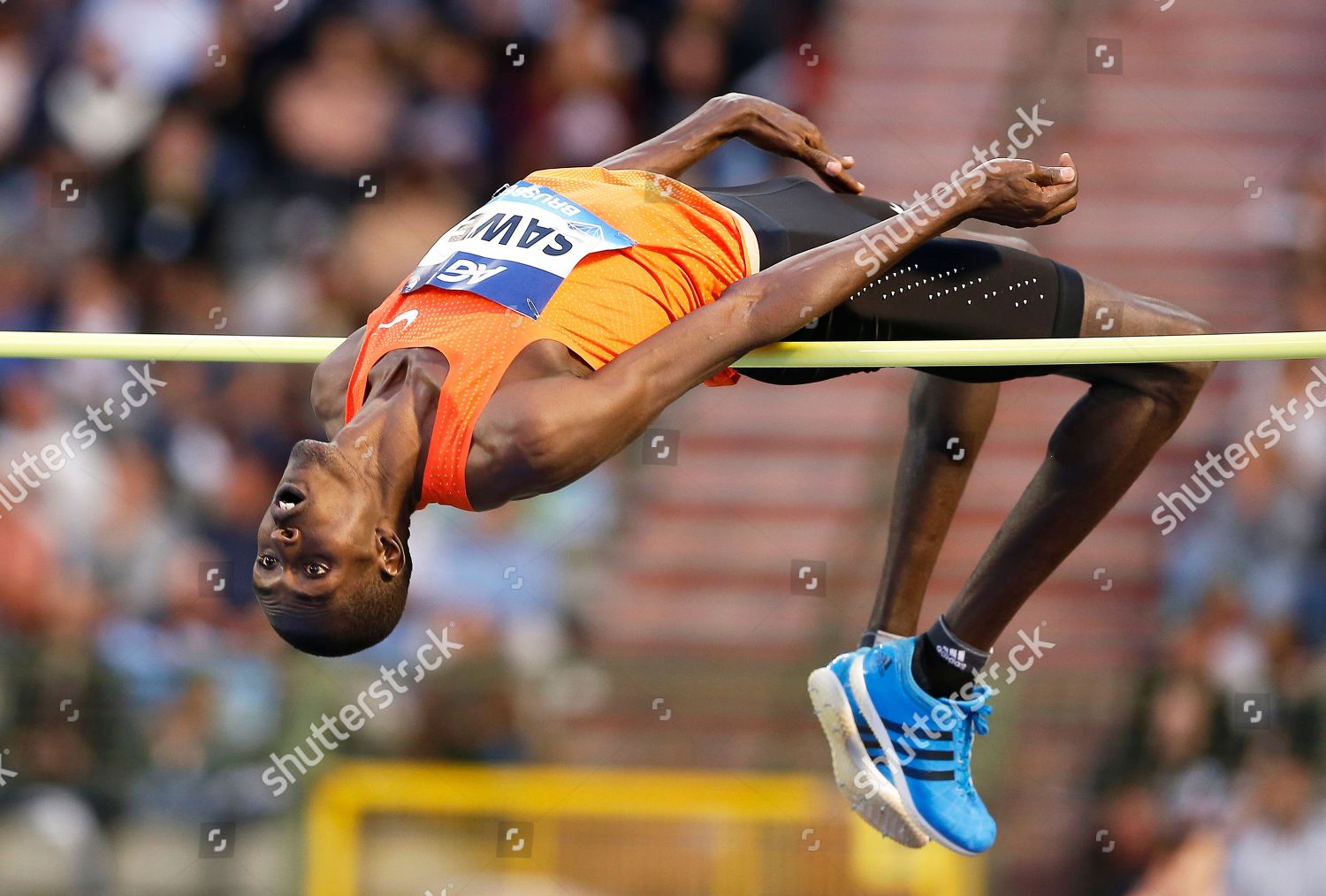 Mathew Sawe Kenya Competes During Mens High Editorial Stock Photo Stock Image Shutterstock