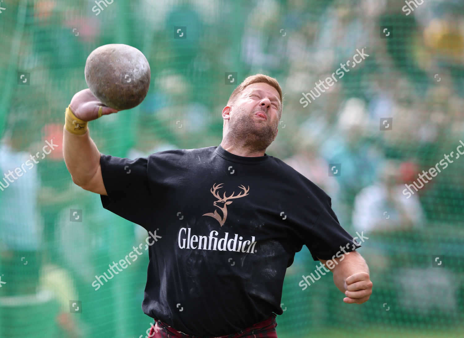 Scott Rider England Throws Heavy Weight Editorial Stock Photo - Stock ...