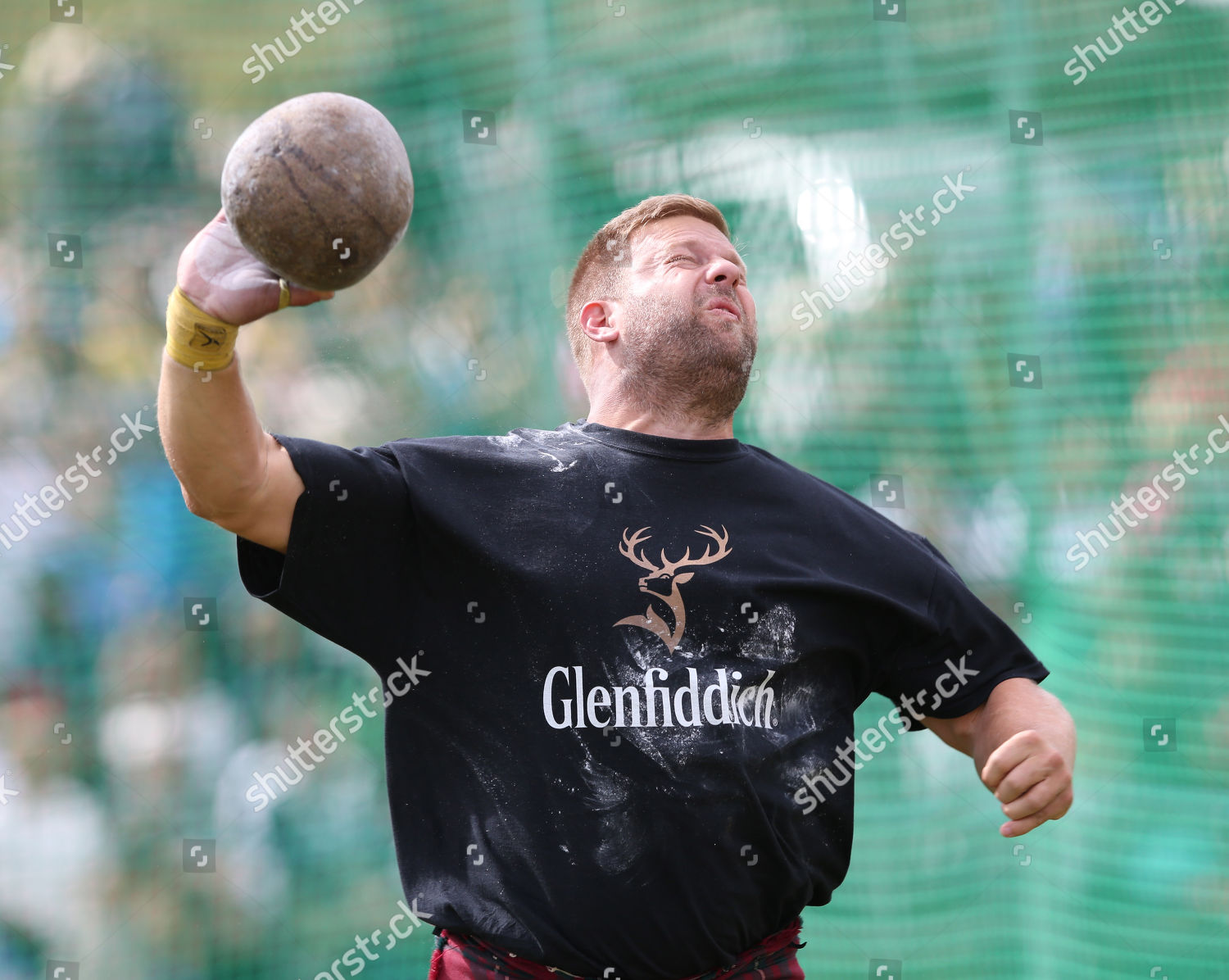 Scott Rider England Throws Heavy Weight Editorial Stock Photo - Stock ...