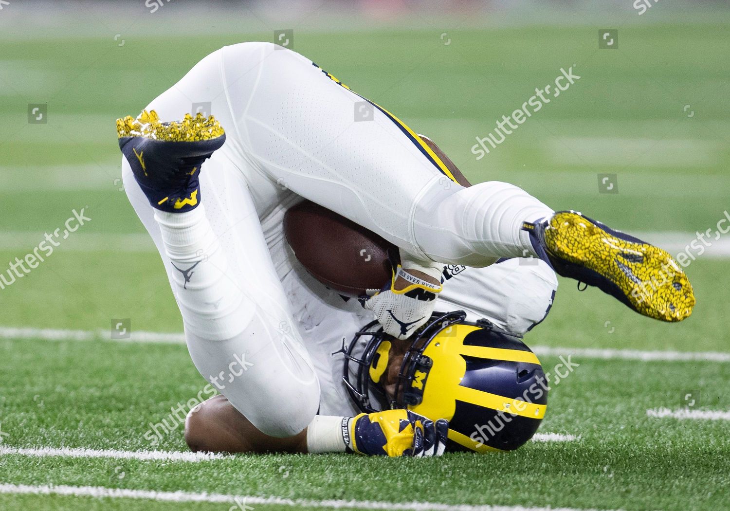 michigan football receiver gloves