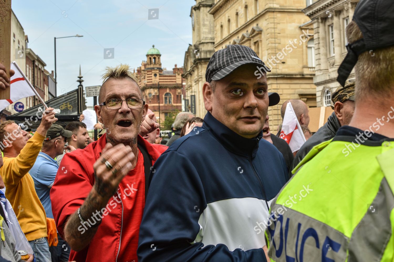 Members Supporters Edl Seen Marching During Editorial Stock Photo ...