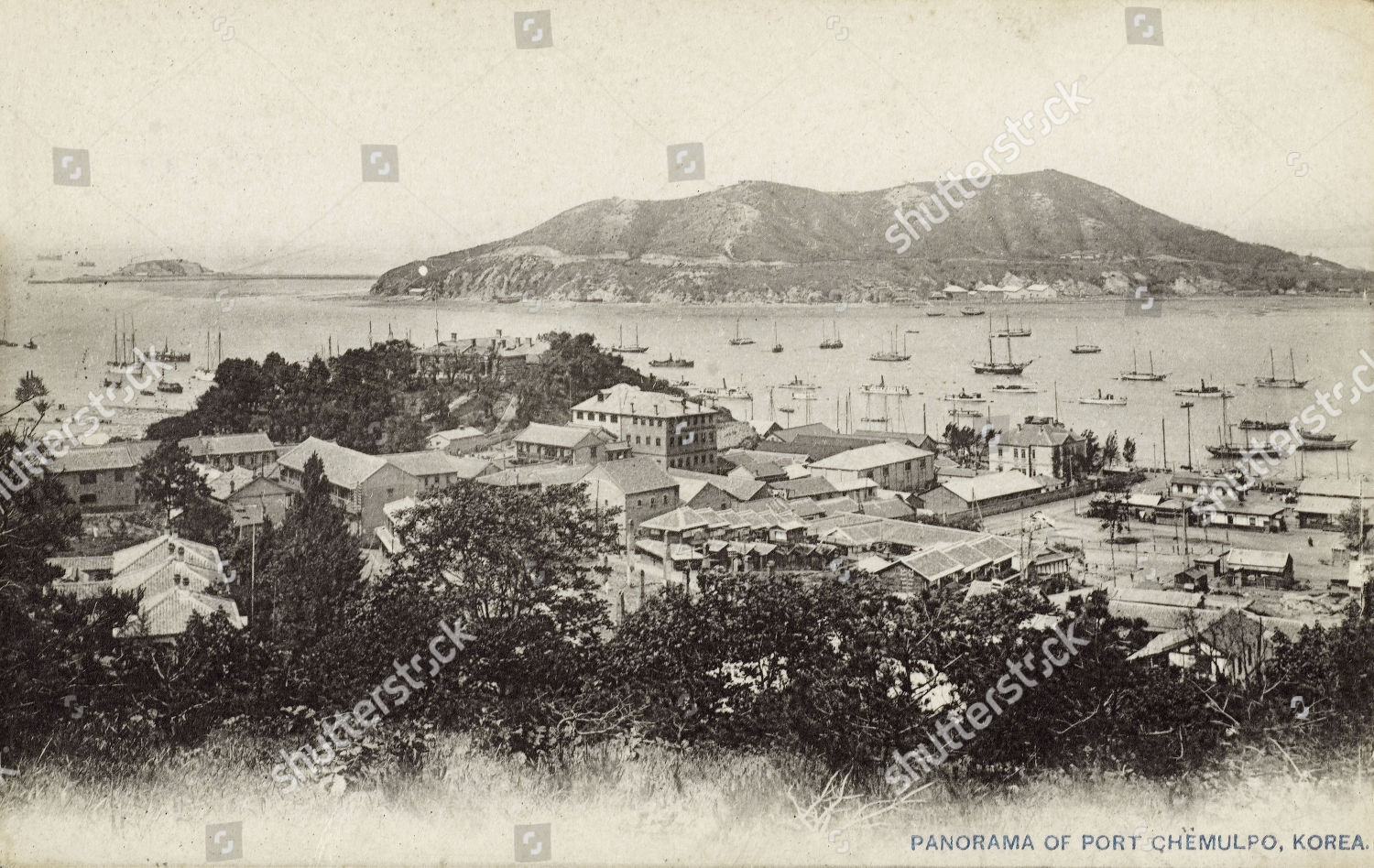 Panorama Incheon View Toward Chemulpo Bay Korea Editorial Stock Photo Stock Image Shutterstock