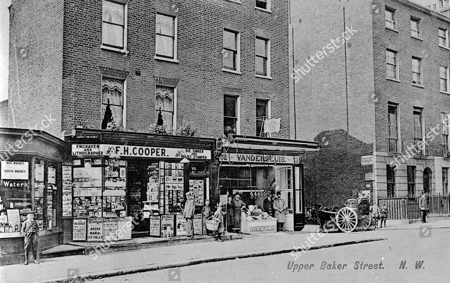 View Upper Baker Street Marylebone London Editorial Stock Photo - Stock ...