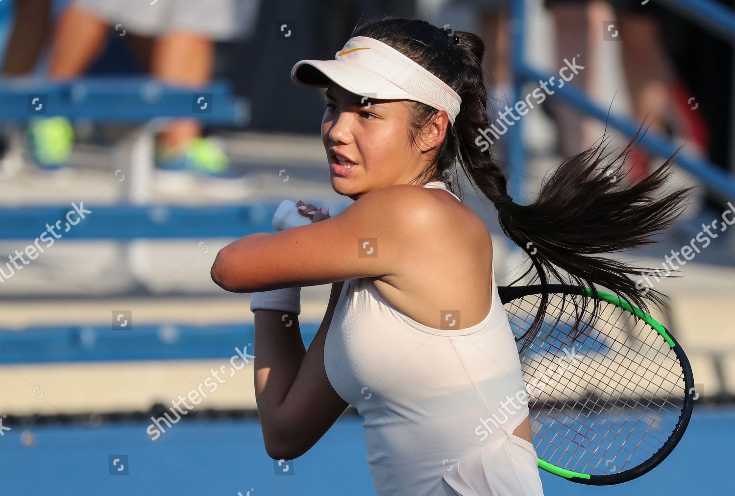 Emma Raducanu Action During Her First Round Editorial Stock Photo Stock Image Shutterstock