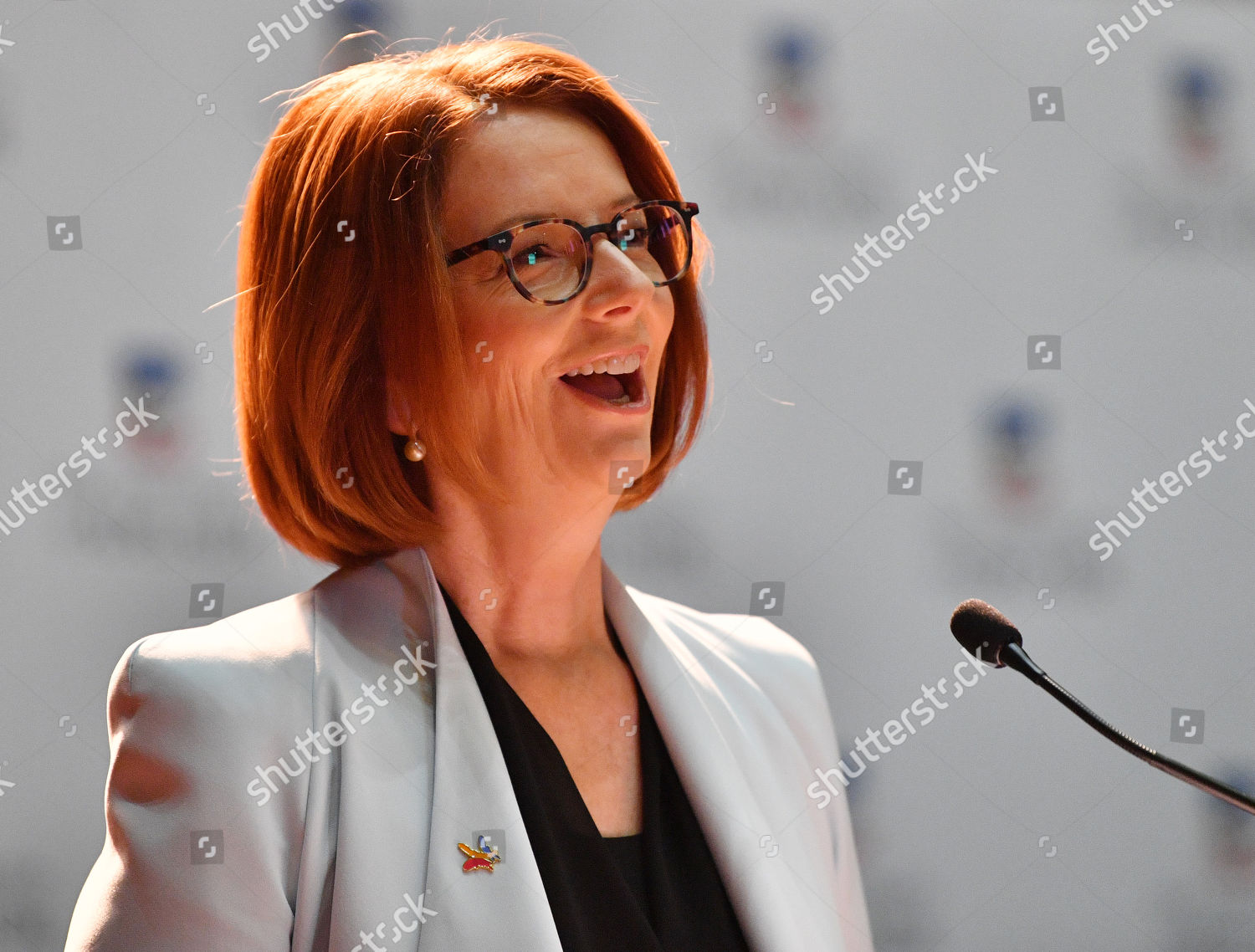 Former Australian Prime Minister Julia Gillard Editorial Stock Photo   Shutterstock 9852791h 