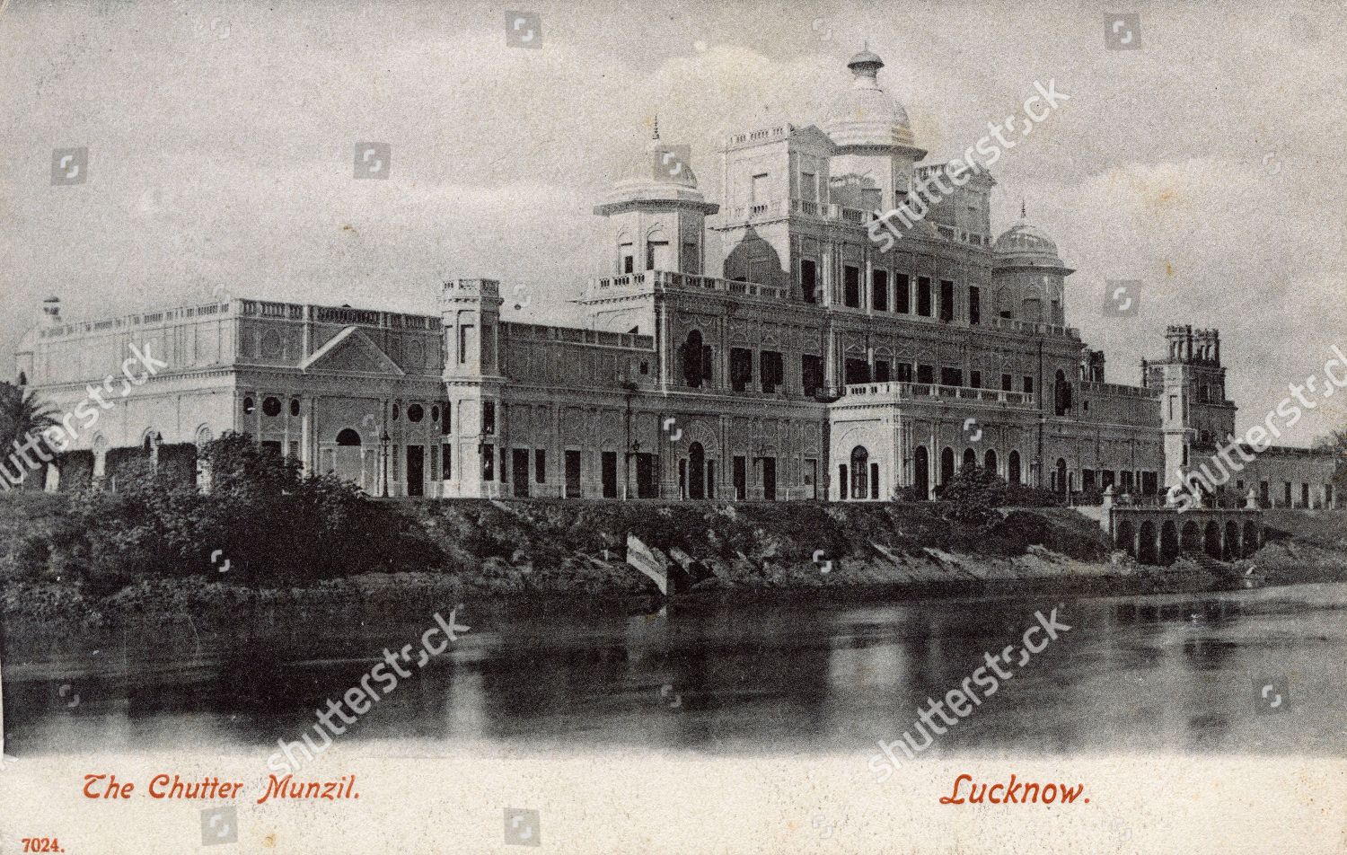 TR14 Vintage India Indian Travel Chhattar Manzil Lucknow Poster A1/A2/A3/A4
