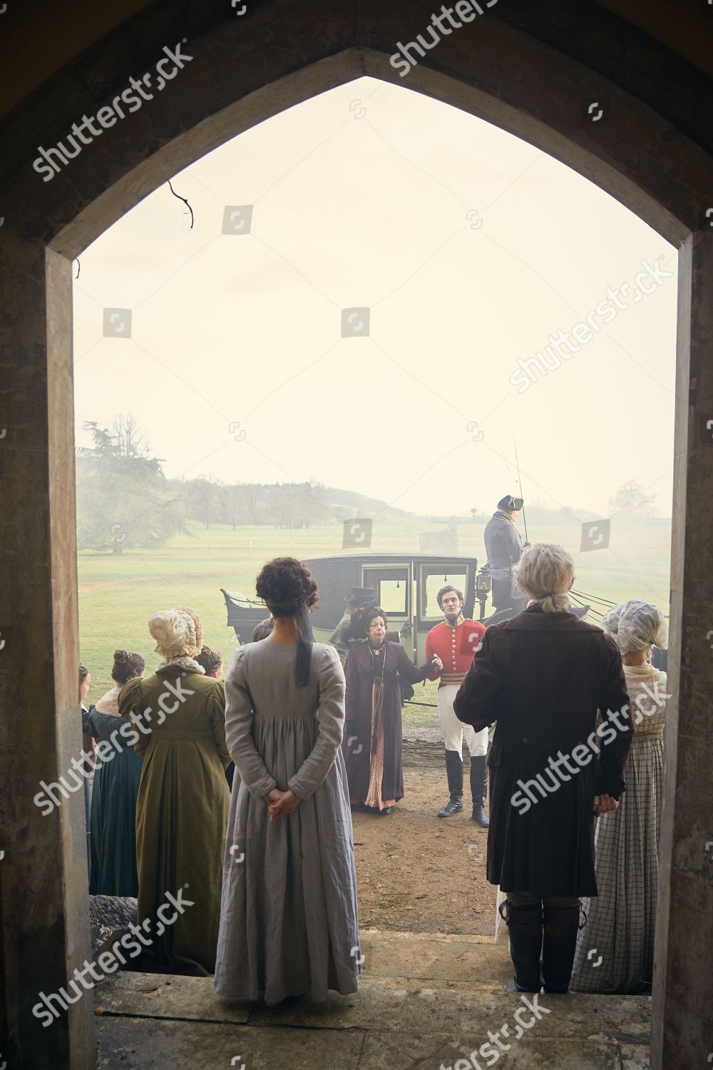 Tom Bateman Rawdon Crawley Frances De Editorial Stock Photo - Stock ...