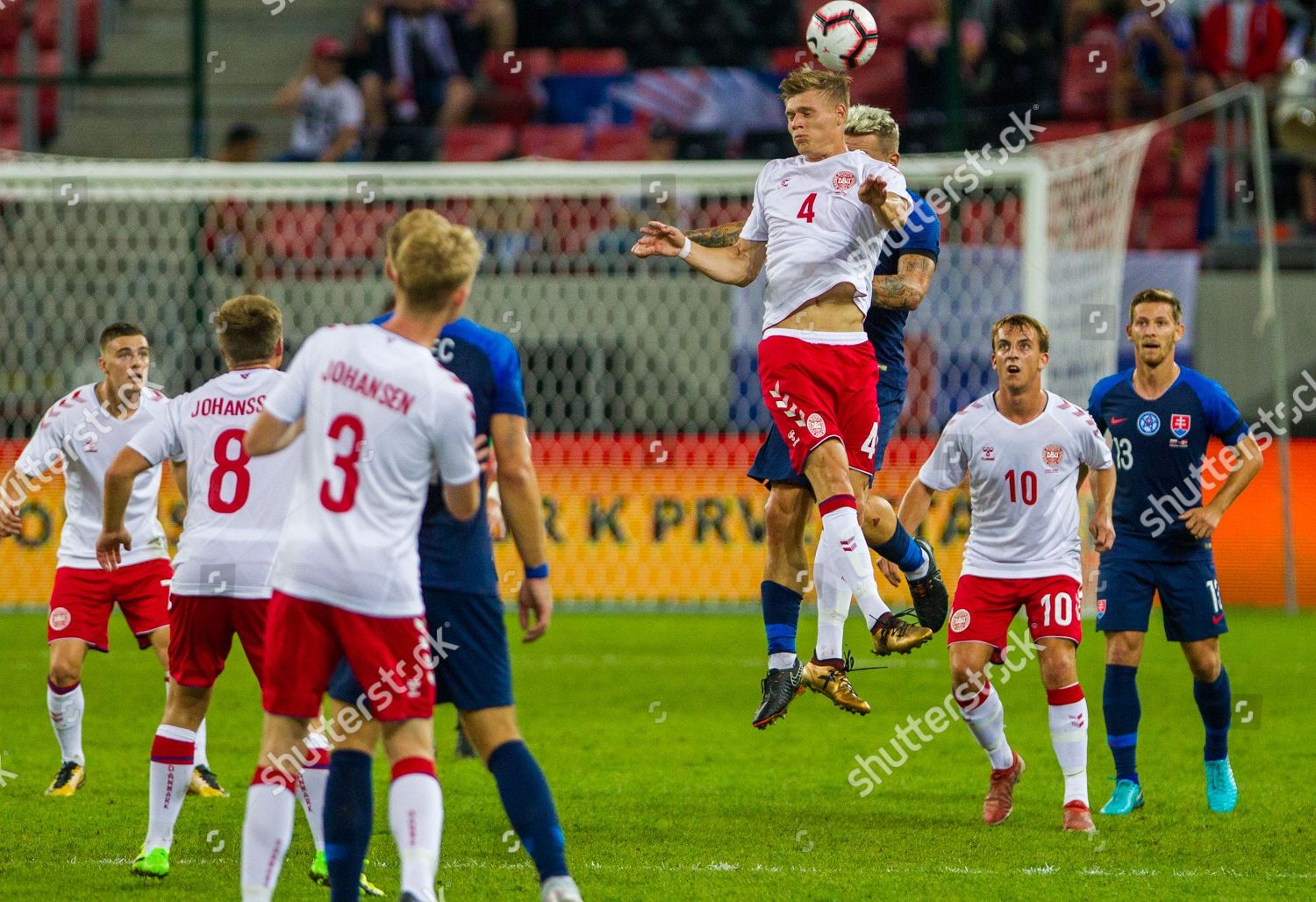 Denmarks Christian Bannis Top Action During Editorial Stock Photo ...