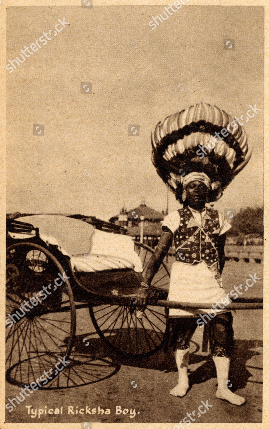 Rickshaw Boy Durban Their Remarkable Costume Introduced Editorial Stock Photo Stock Image Shutterstock