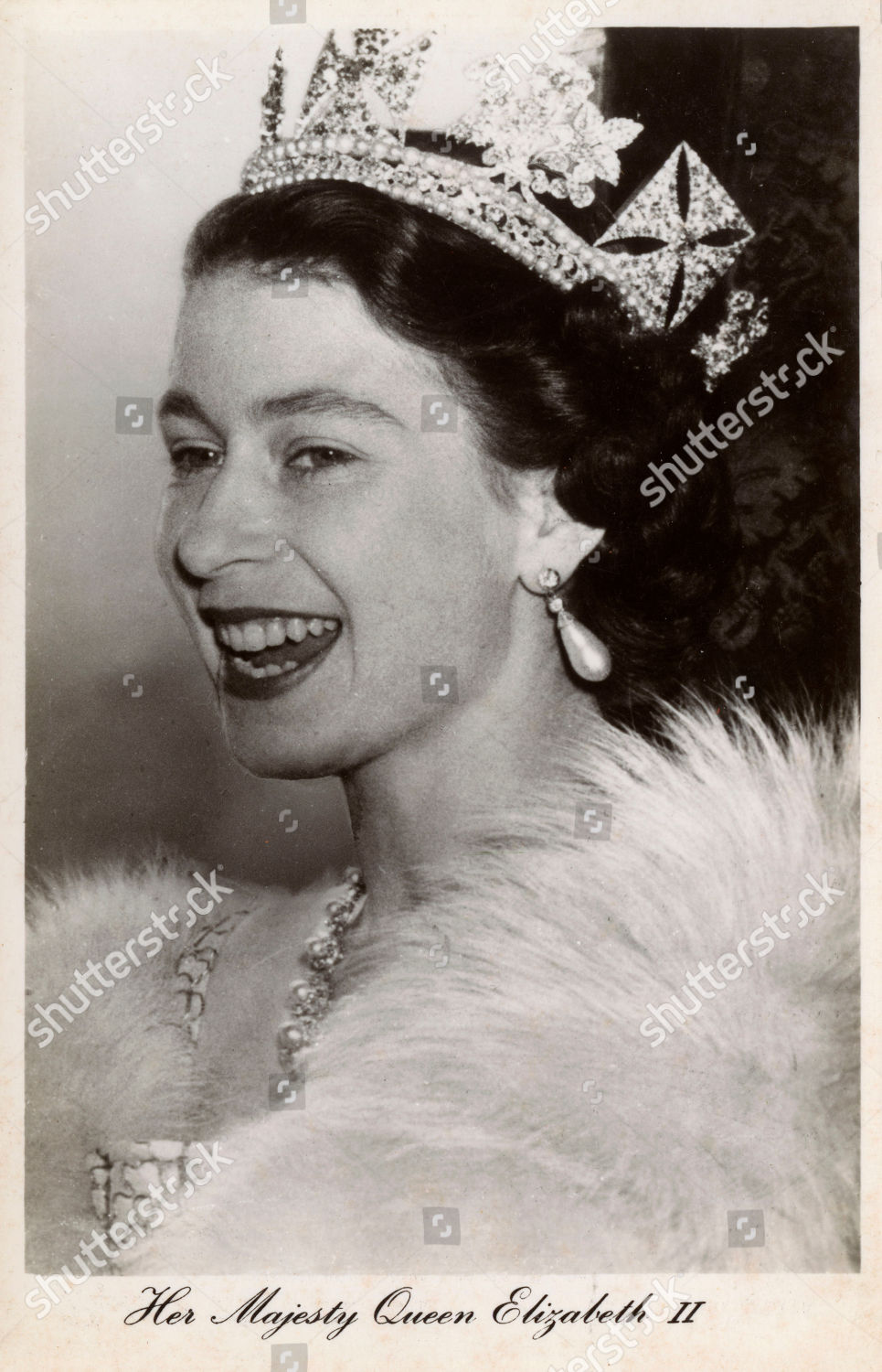 Hrh Queen Elizabeth Ii 1926 She Editorial Stock Photo - Stock Image ...