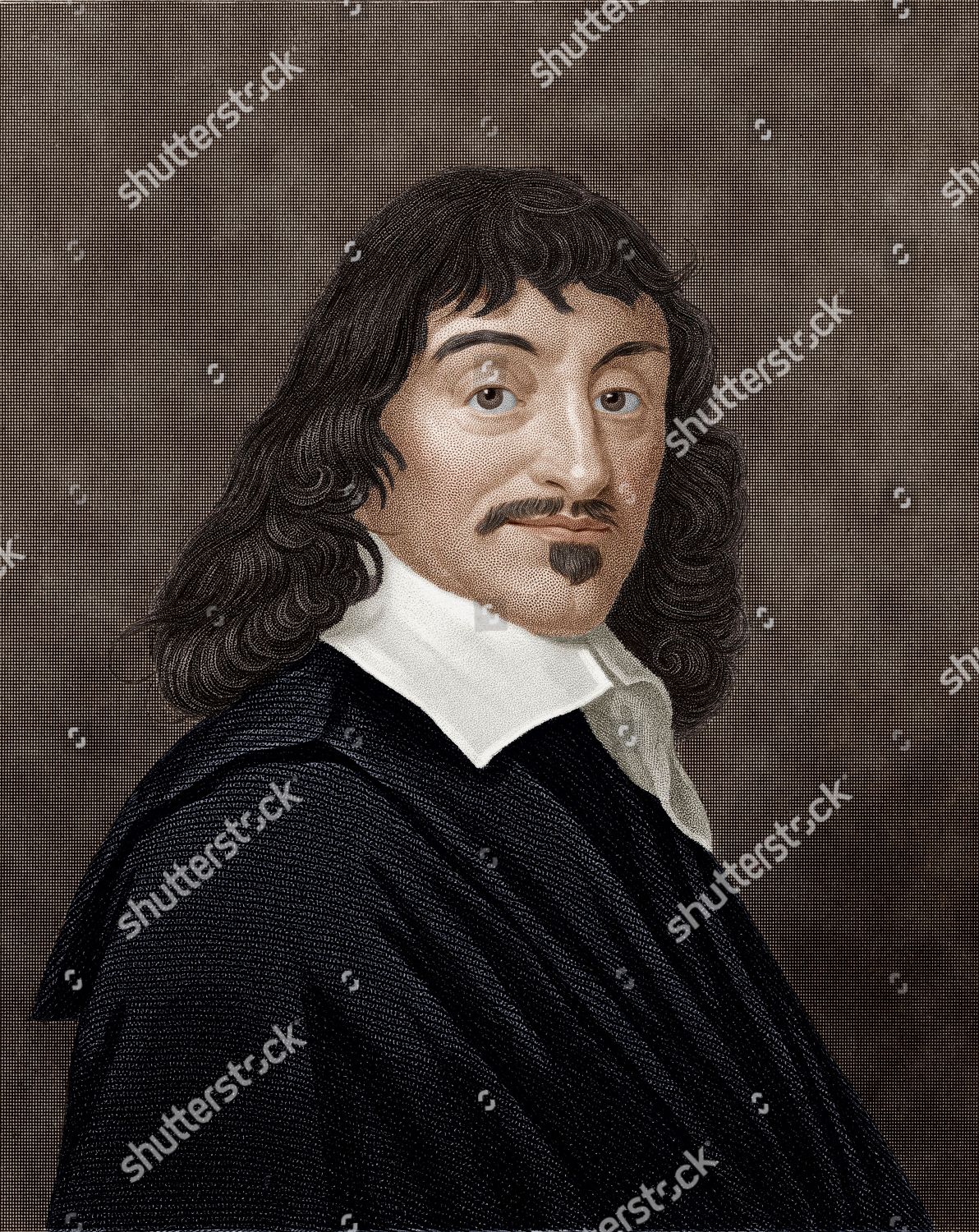 Rene Descartes 15961650 French Mathematician Philosopher Editorial ...