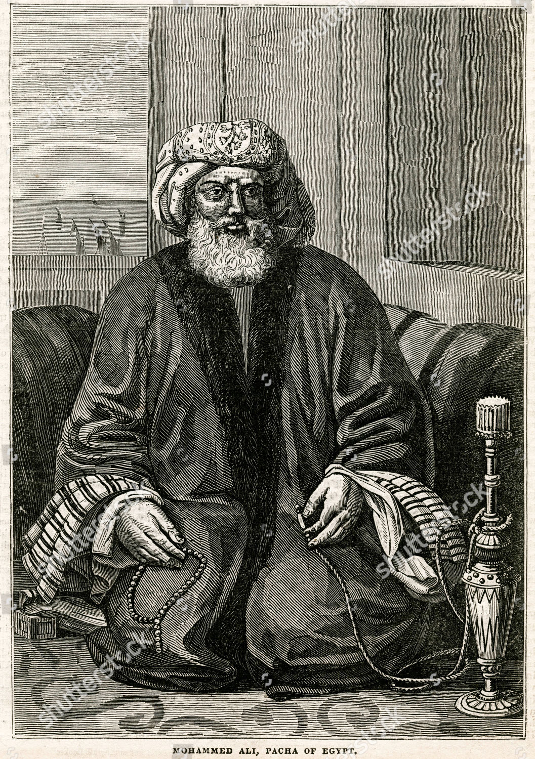 Muhammad Ali Pasha Egypt 1769 1849 Editorial Stock Photo - Stock Image ...