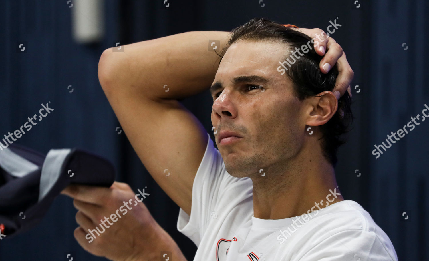 Rafael Nadal Press Conference After Retiring Editorial Stock Photo ...