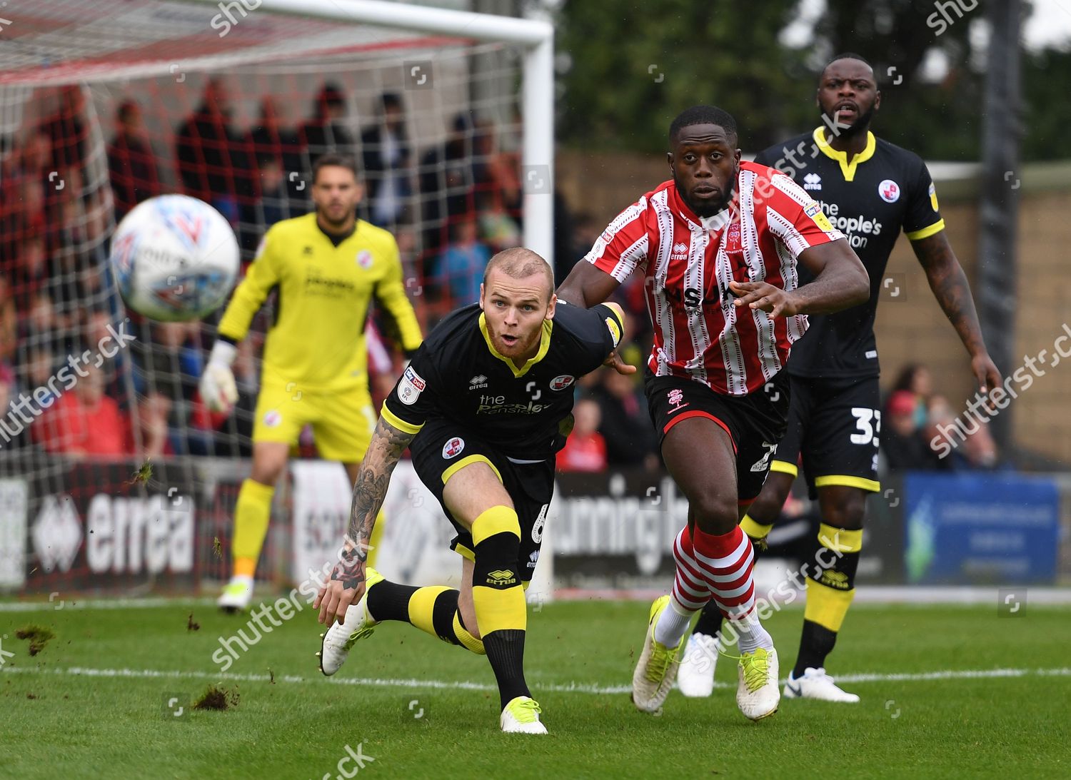 Mark Connolly Crawley Town John Akinde Editorial Stock Photo - Stock ...