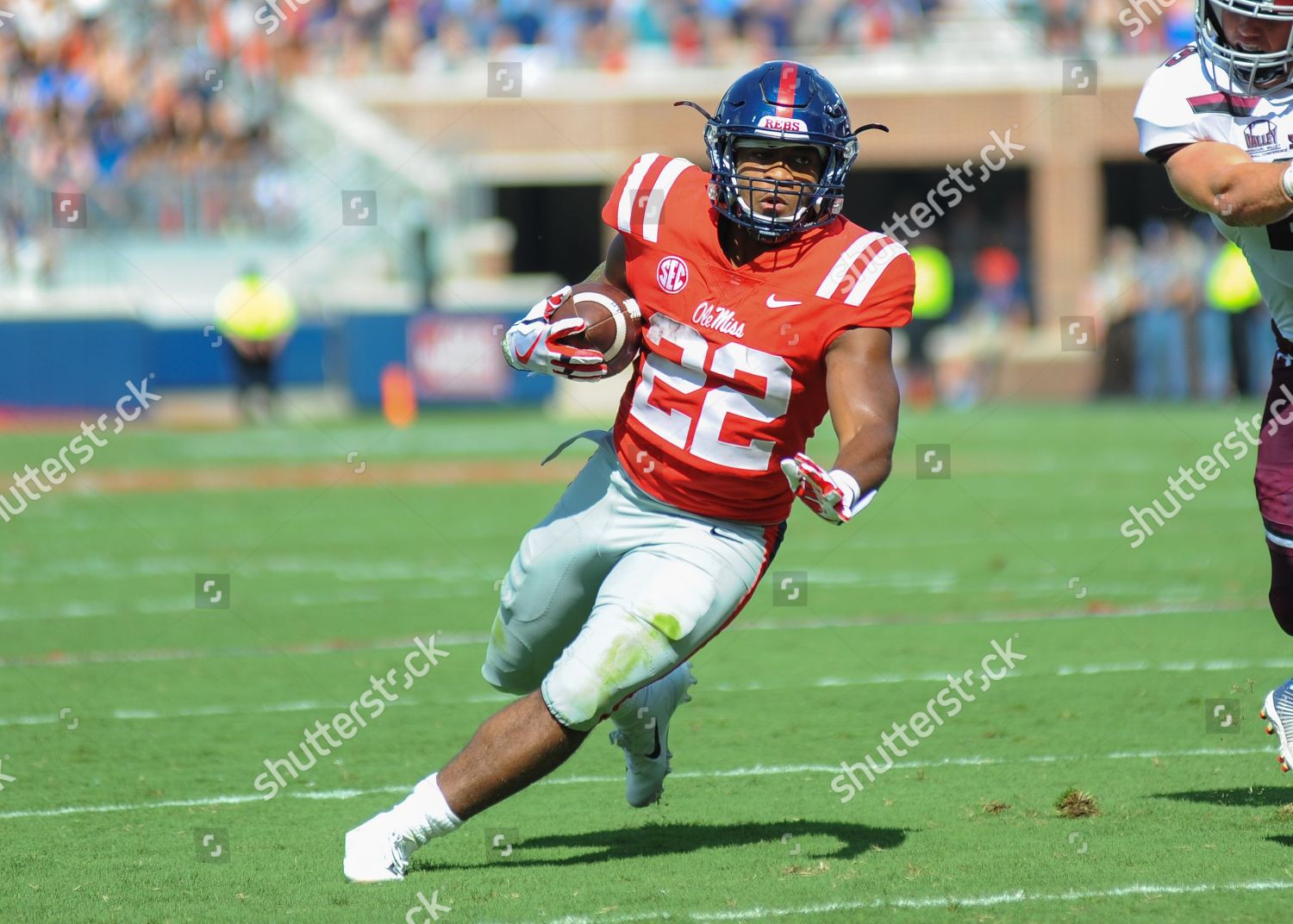 Ole Miss Rb Scottie Phillips 22 Editorial Stock Photo - Stock Image ...