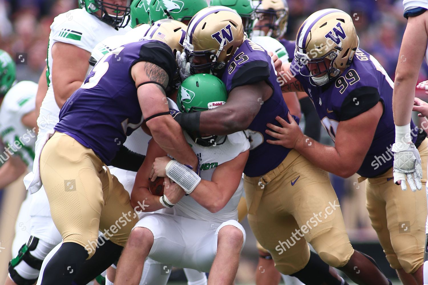 North Dakota Quarterback Nate Ketteringham 8 Editorial Stock Photo