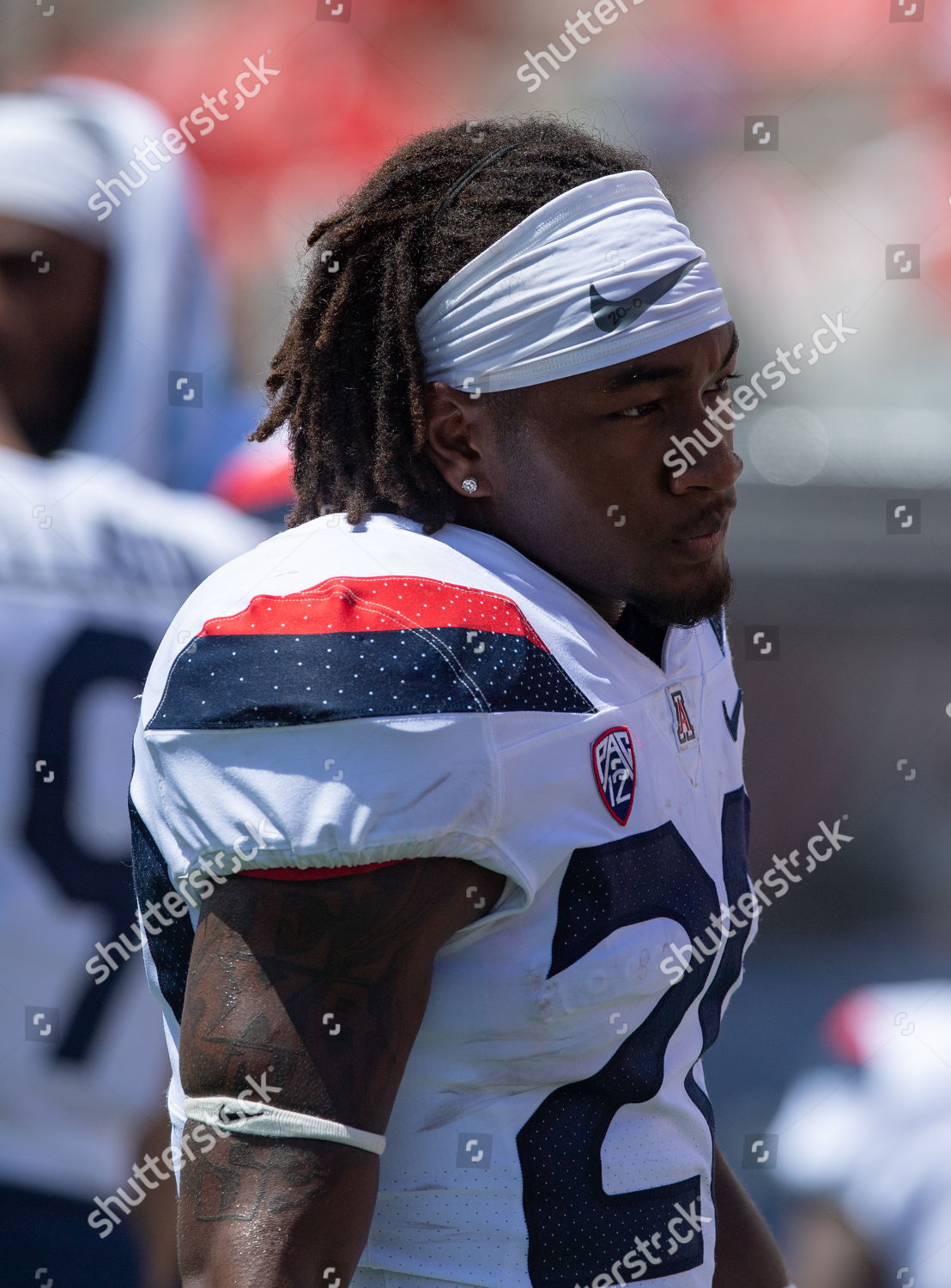 Arizona Wildcats Running Back Darrius Smith Editorial Stock Photo ...