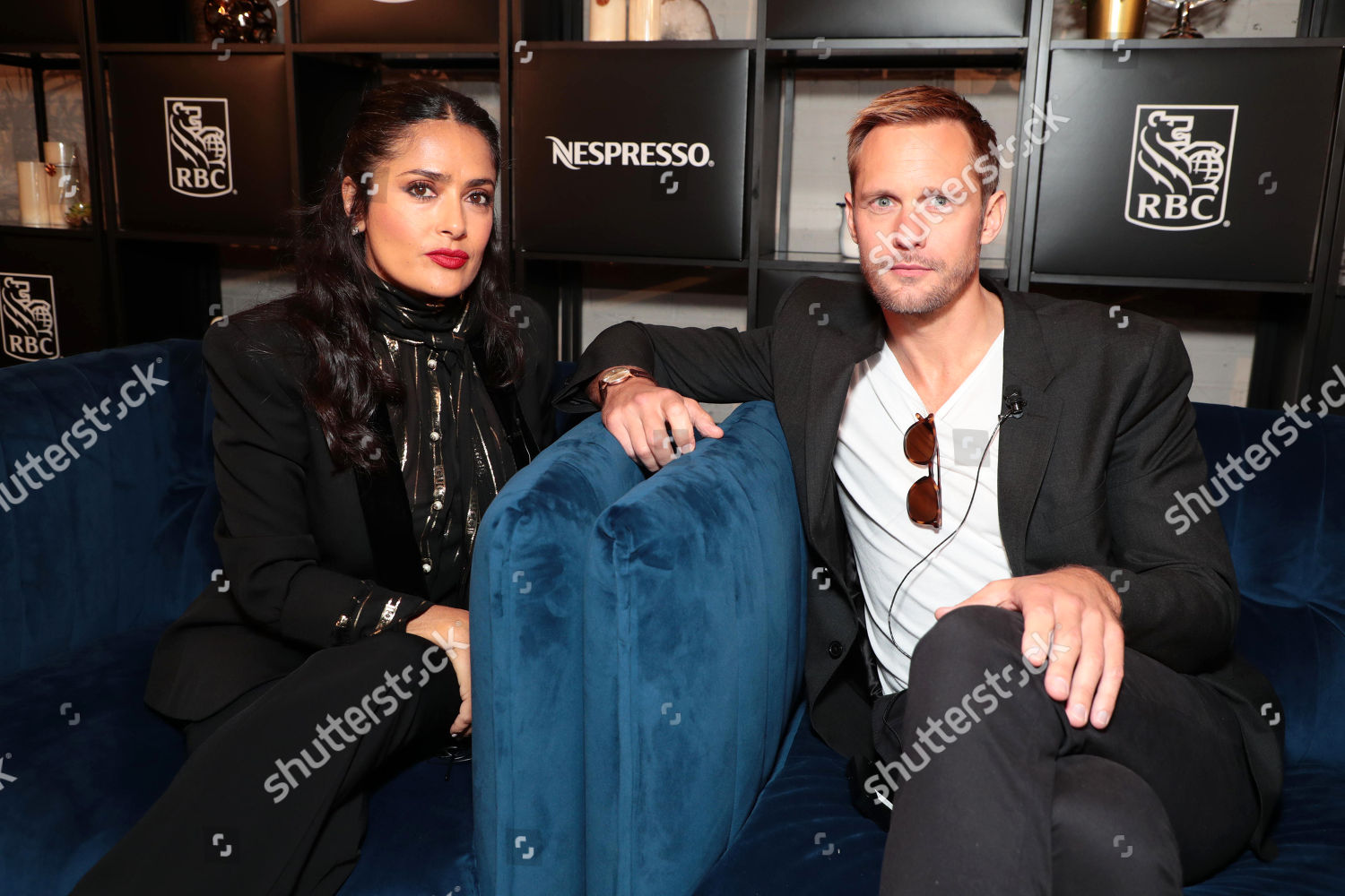 Salma Hayek Alexander Skarsgard Editorial Stock Photo - Stock Image ...