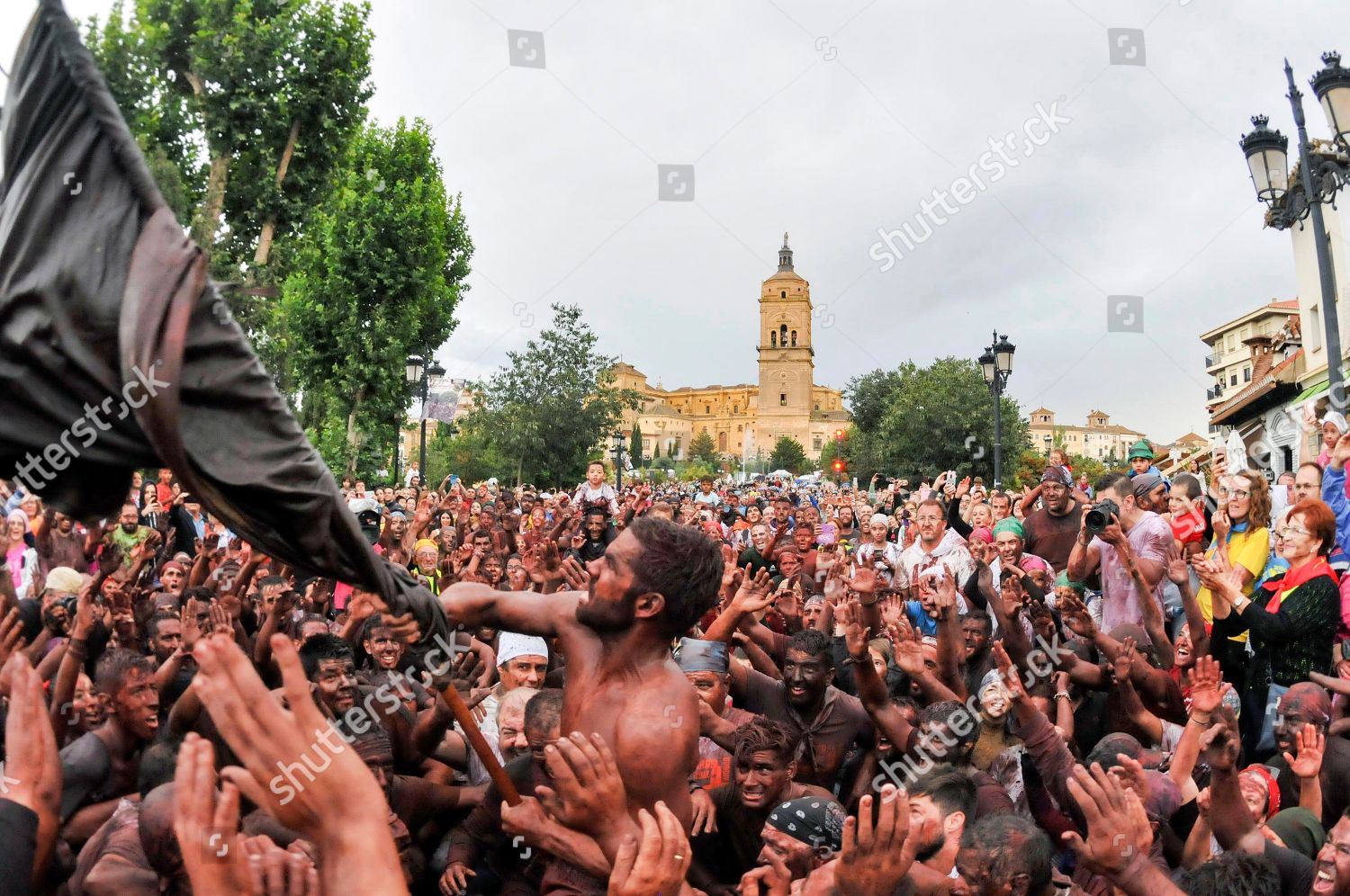 Revellers Throw Paint Water During Traditional Editorial Stock Photo -  Stock Image | Shutterstock