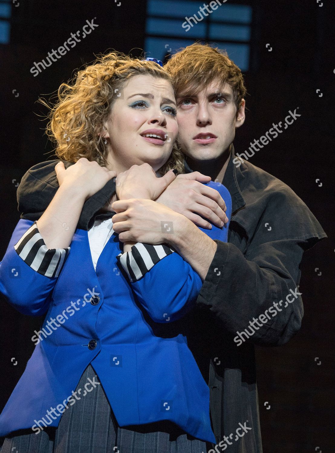 Carrie Hope Fletcher Veronica Jamie Muscato Editorial Stock Photo ...