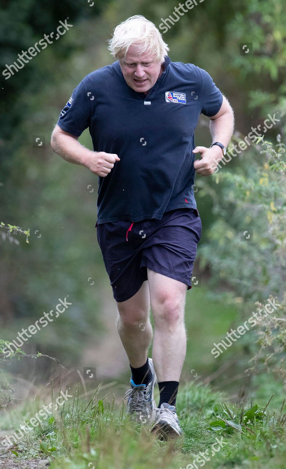 boris johnson running shirt