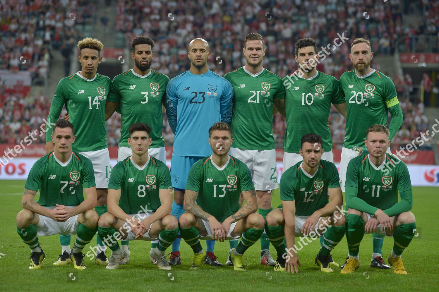 Ireland National Football Team Editorial Stock Photo Stock Image