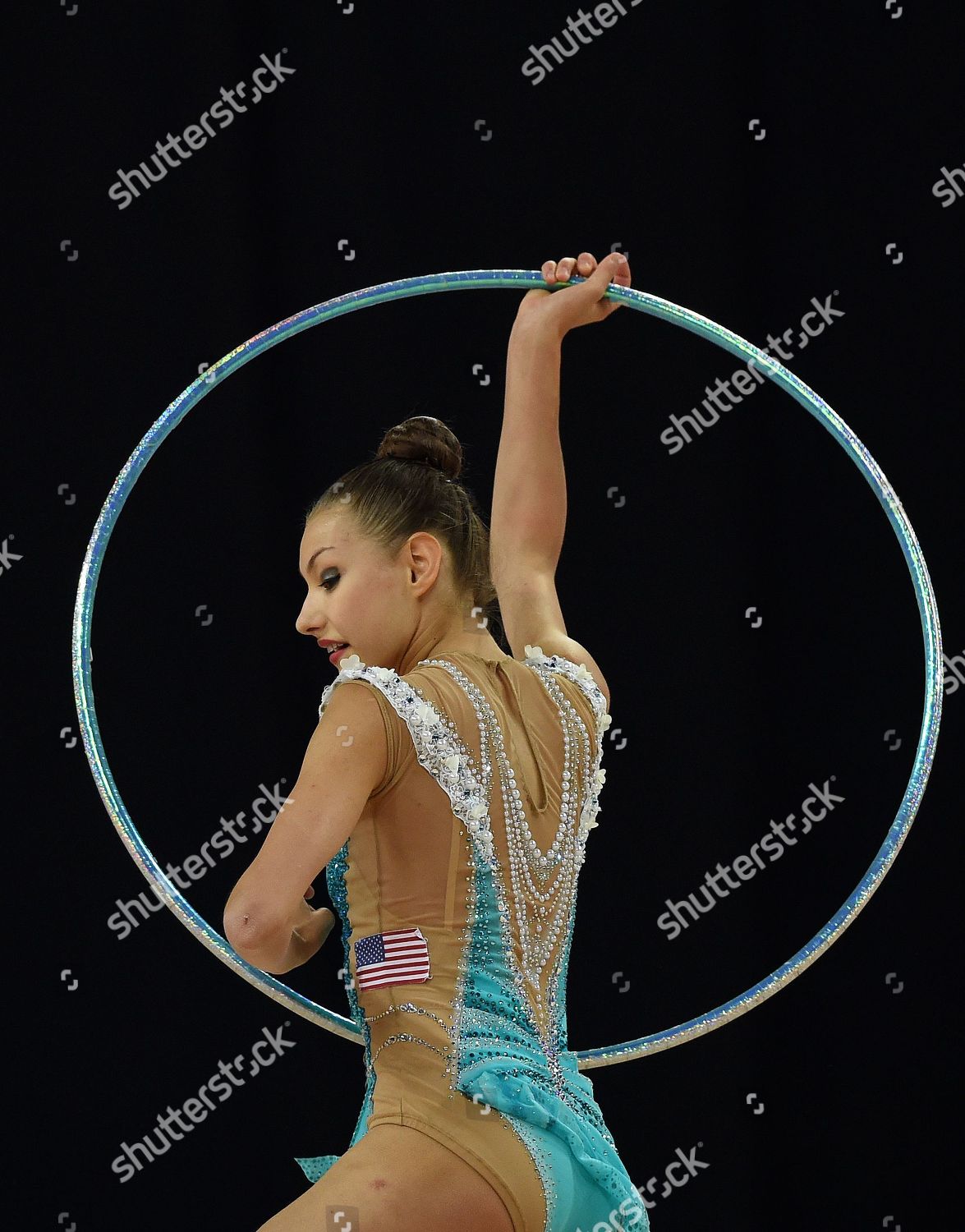 Evita Griskenas Usa Performs During Individual Hoop Editorial Stock Photo Stock Image Shutterstock