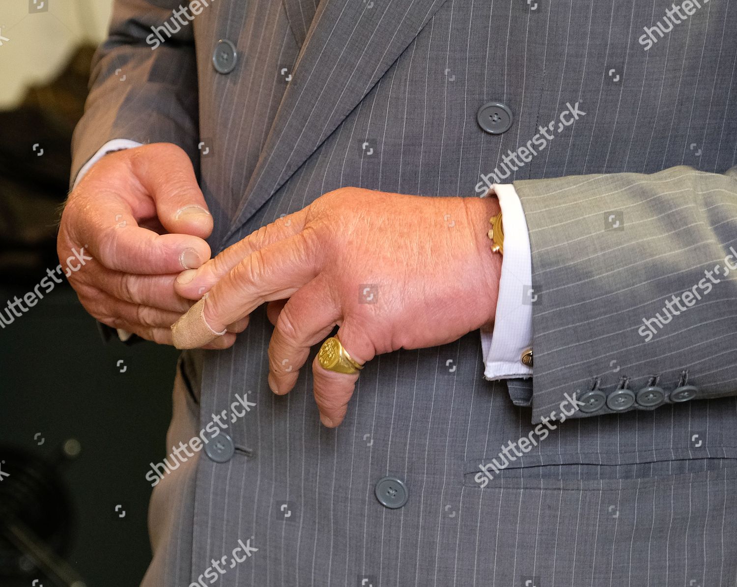 Detail Hands Prince Charles He Observes Gin Editorial Stock Photo Stock Image Shutterstock