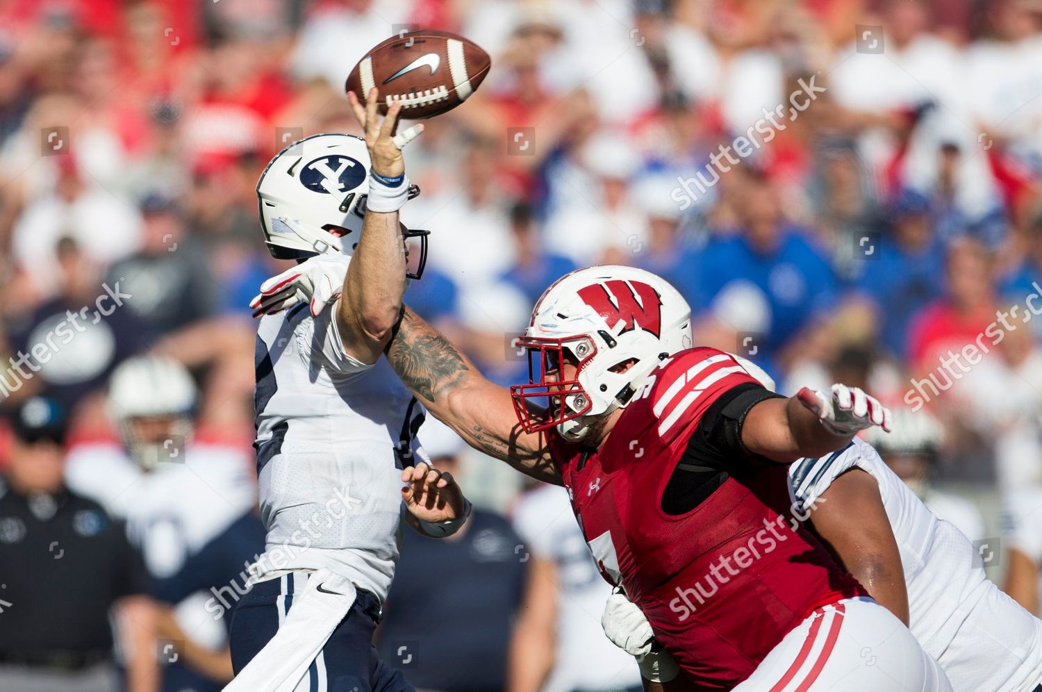 2019 Wisconsin Badgers Football vs Kent State~Isaiahh Loudermilk