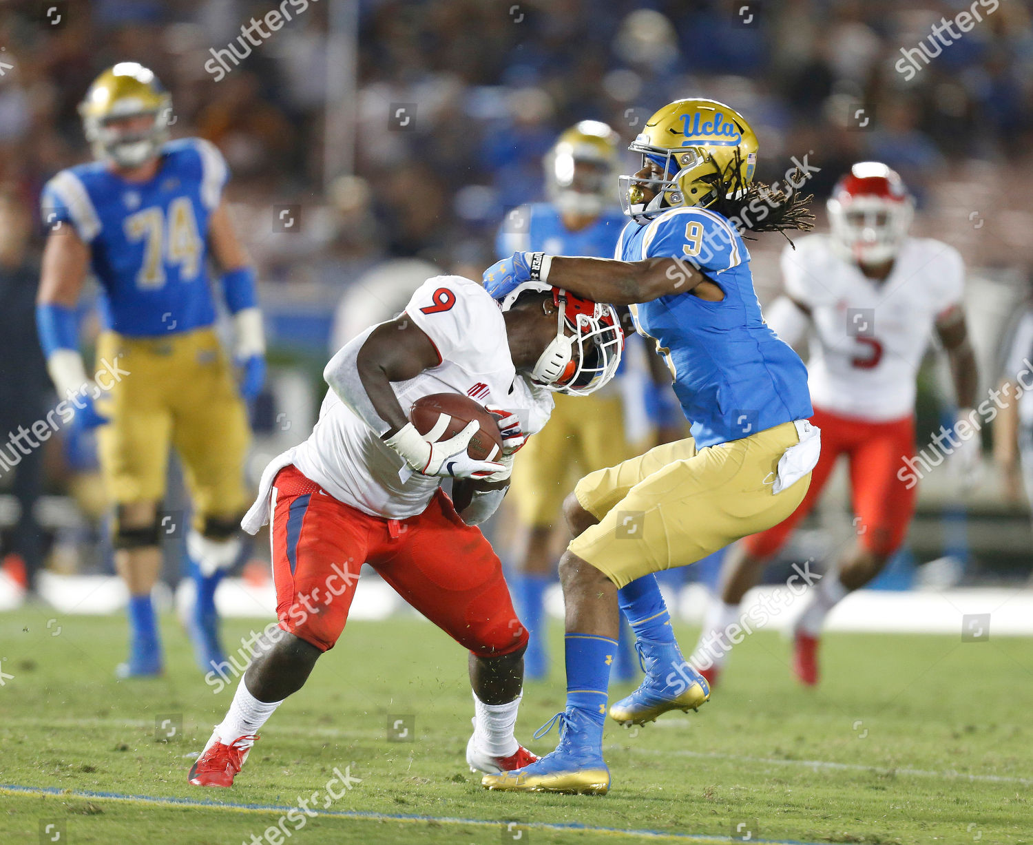 Fresno State Bulldogs Linebacker Jeff Allison Editorial Stock Photo ...