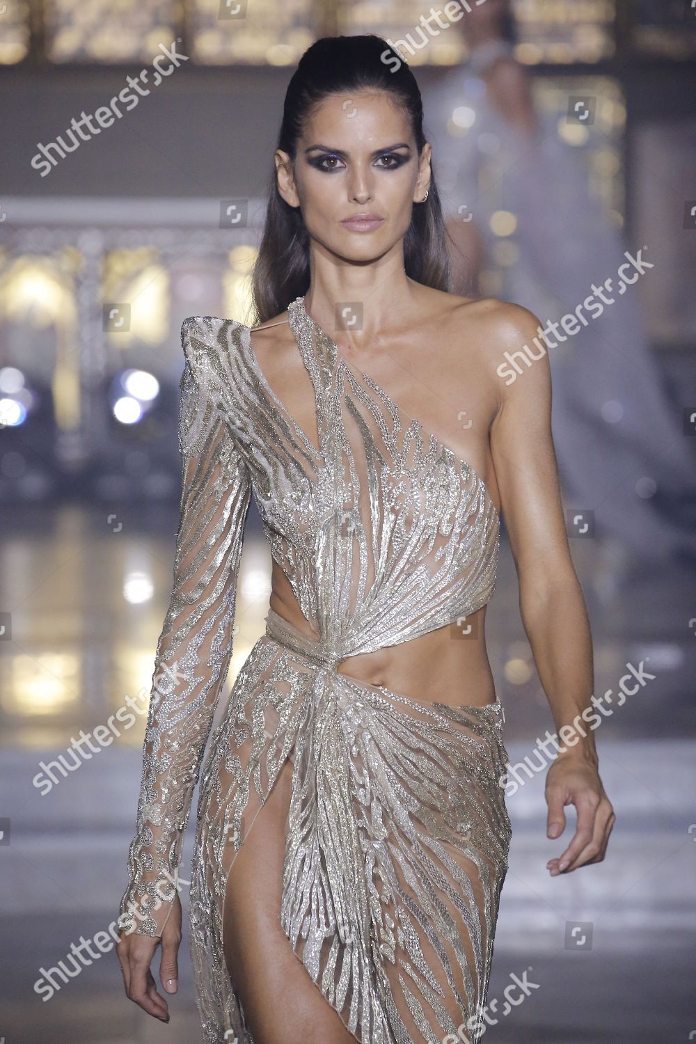 Izabel Goulart On Catwalk Editorial Stock Photo - Stock Image ...