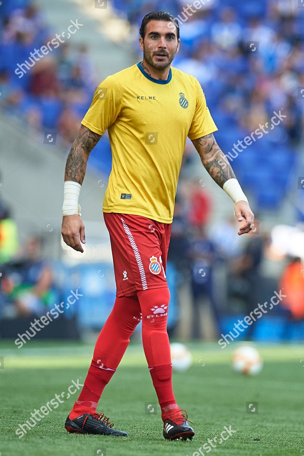 Goalkeeper Jimenez Rcd Espanyol - Foto de stock contenido editorial: imagen de stock | Shutterstock Editorial