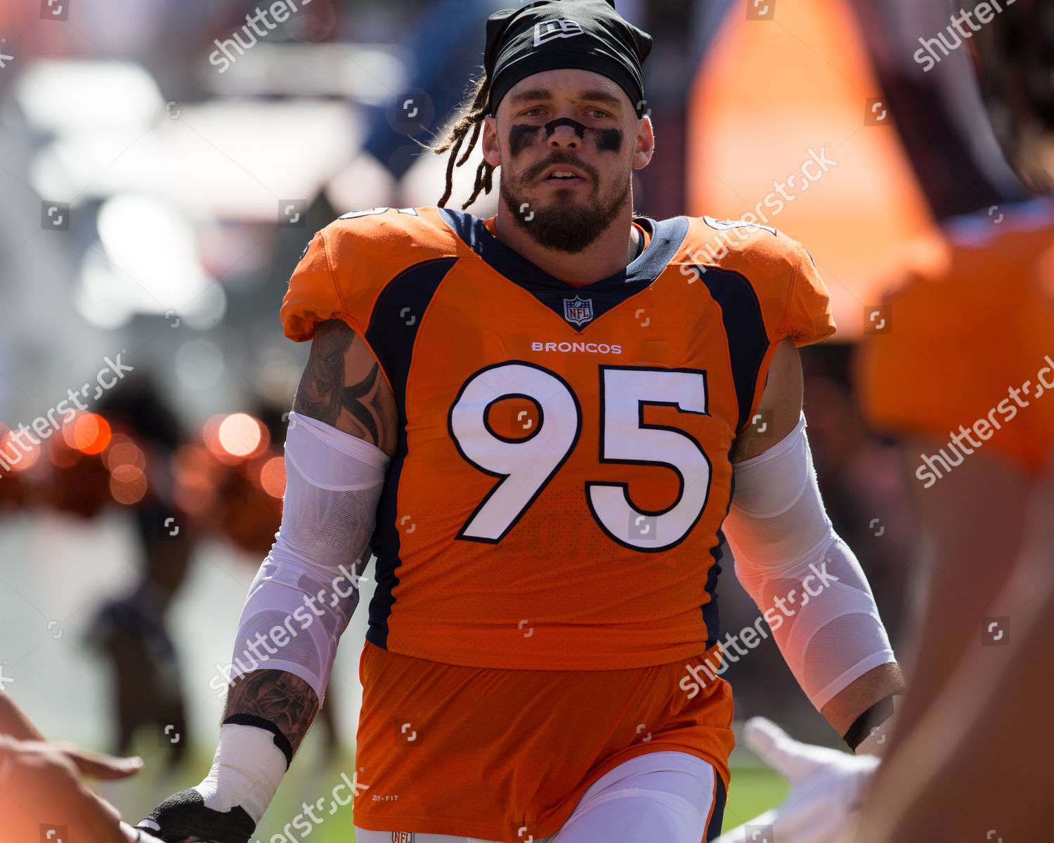 Derek Wolfe, Number 95, Denver Broncos, defensive end.