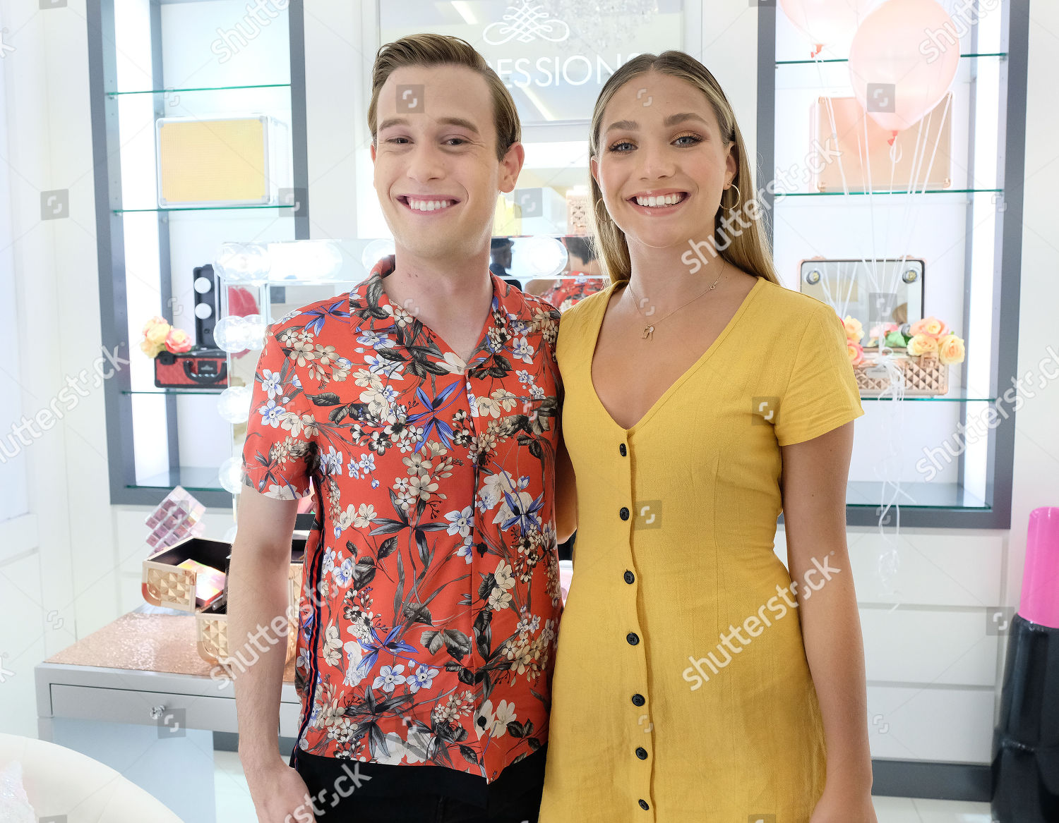 Tyler Henry Maddie Ziegler Editorial Stock Photo - Stock Image