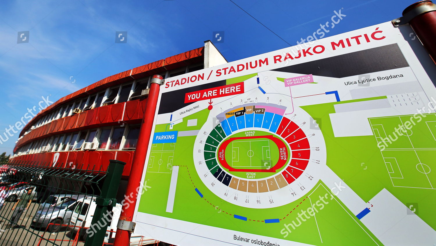 General View Rajko Mitic Stadium Known Marakana Editorial Stock Photo Stock Image Shutterstock