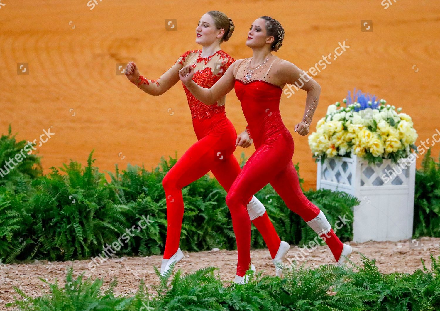 Swiss Vaulters Ilona Hannich L Marina Editorial Stock Photo - Stock ...