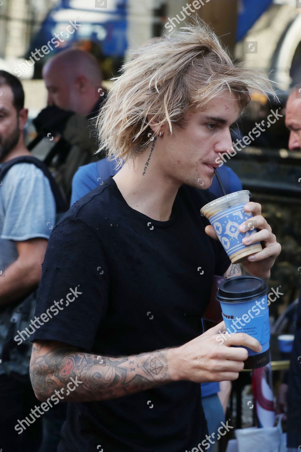 Justin Bieber Visits London Eye Editorial Stock Photo Stock